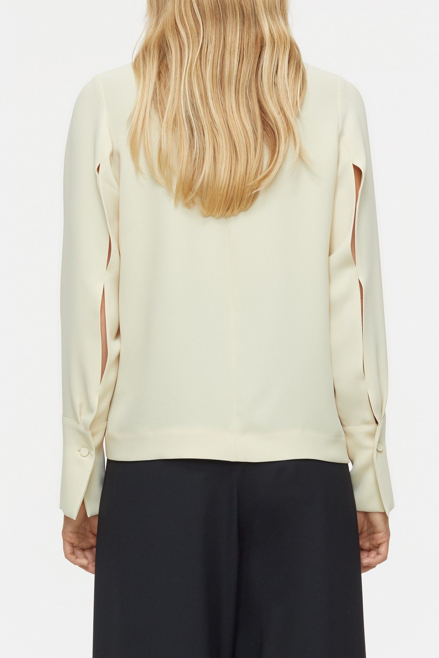 SLIT BLOUSE SHIRT SHELL 3