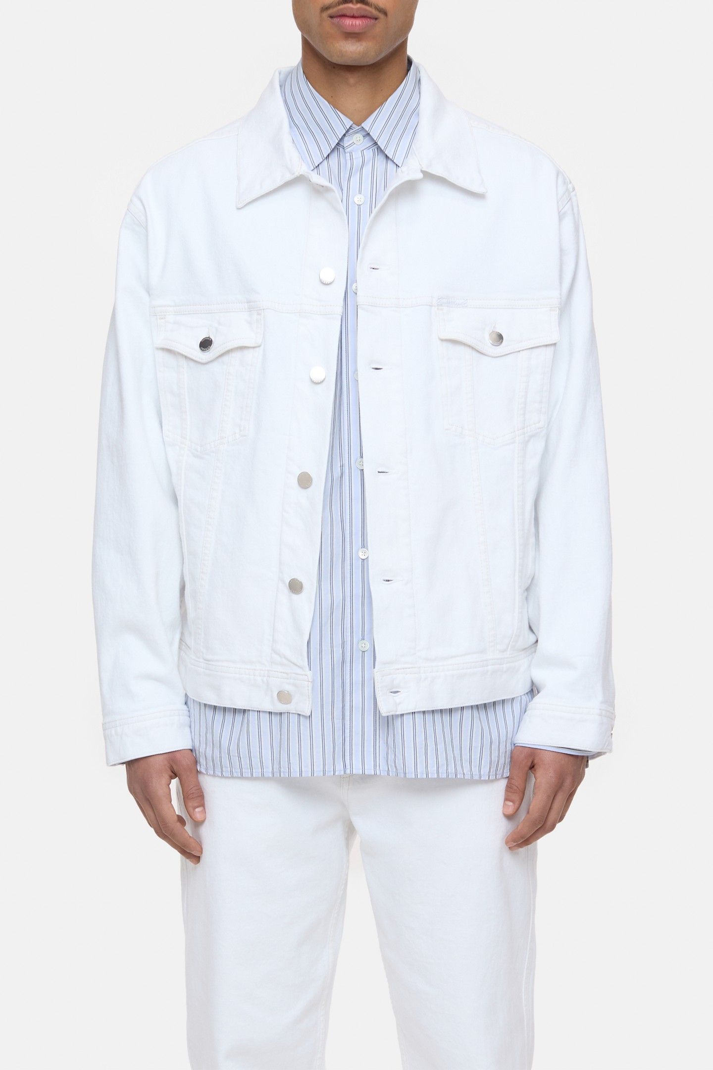 DENIM JACKET IVORY 3