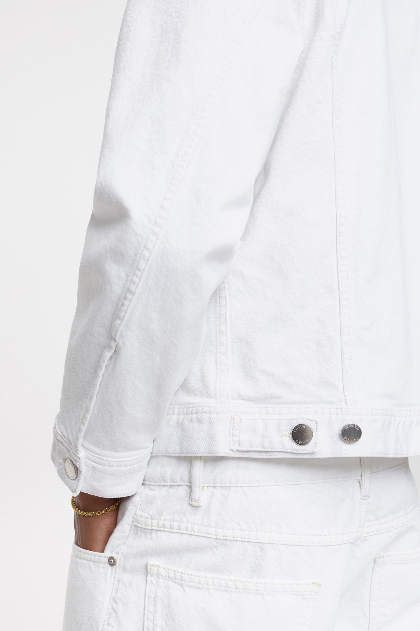 DENIM JACKET IVORY 9