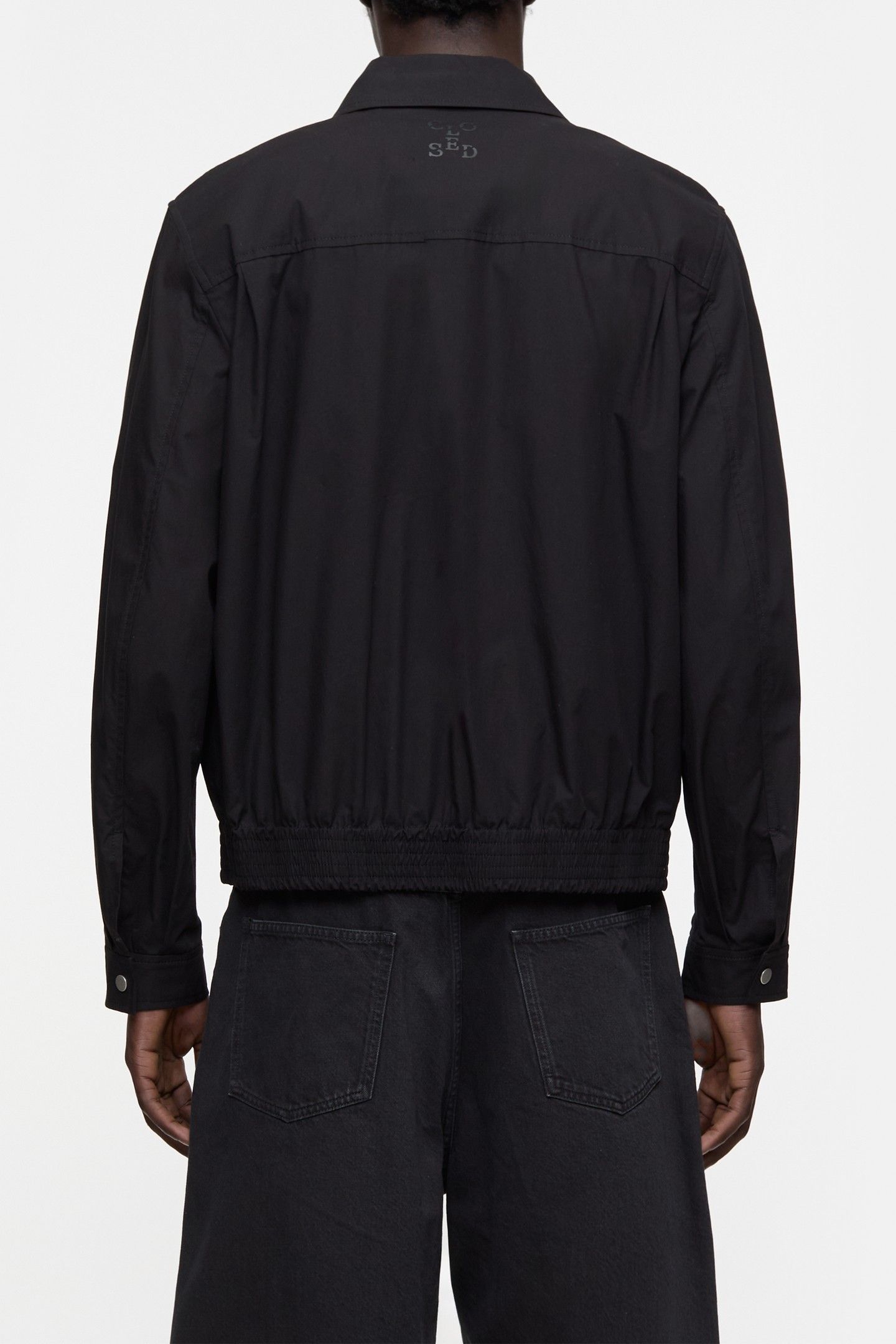 SHORT BLOUSON BLACK 3