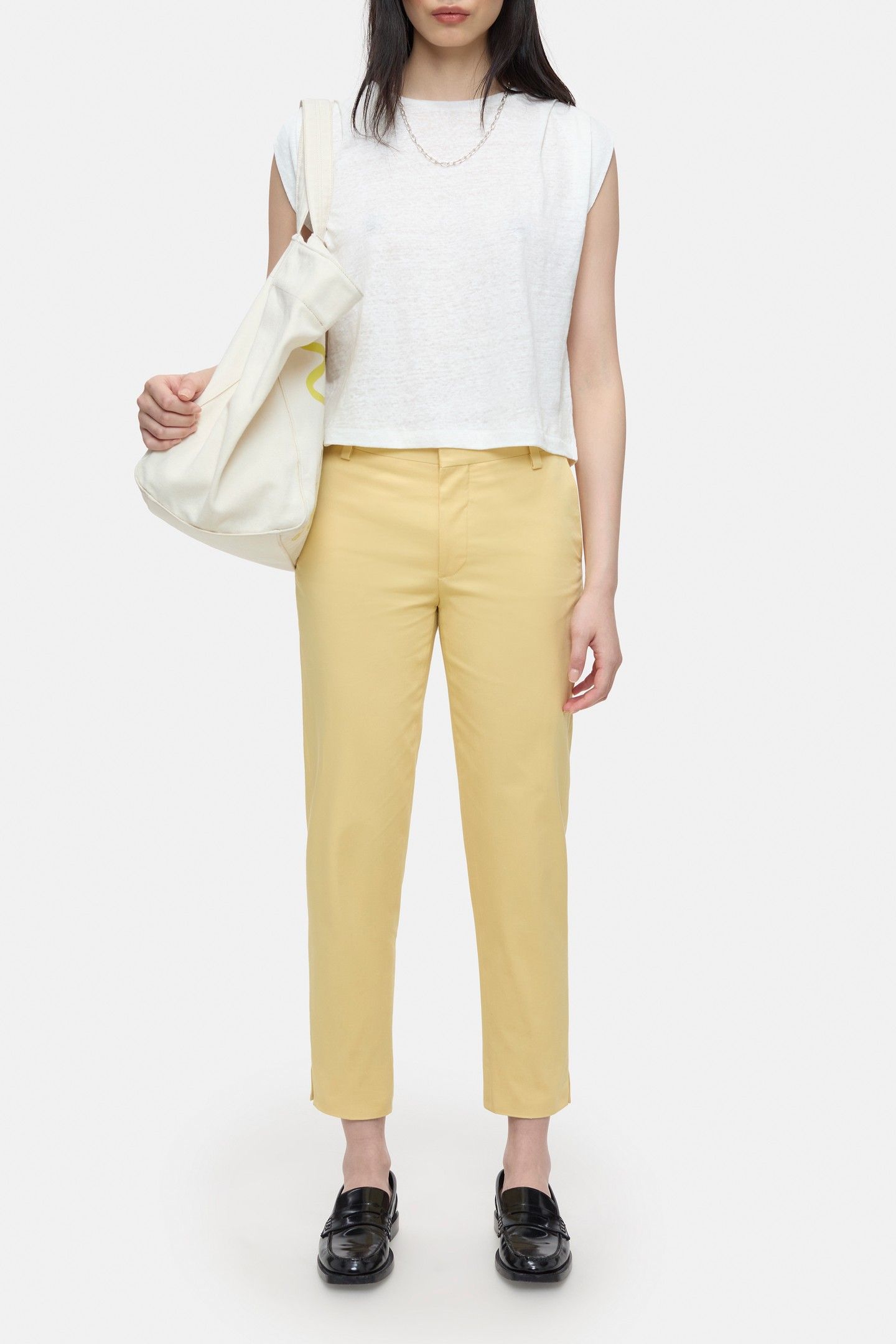 SONNETT PANTS CALAMATTA YELLOW 1