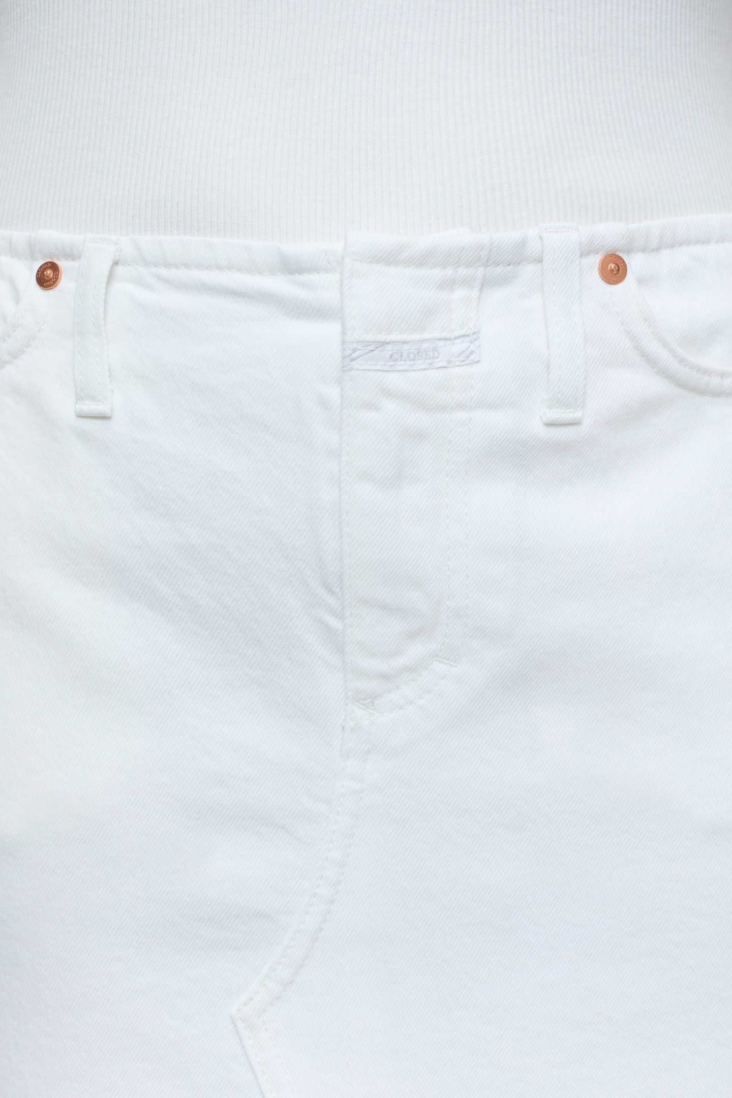LONG 5-POCKET SKIRT WHITE 6