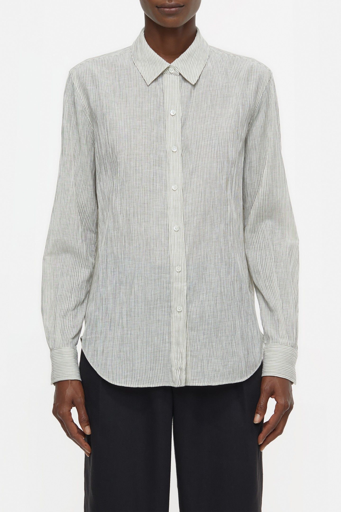 LONG SLEEVE SHIRT & BLOUSES IVORY 3