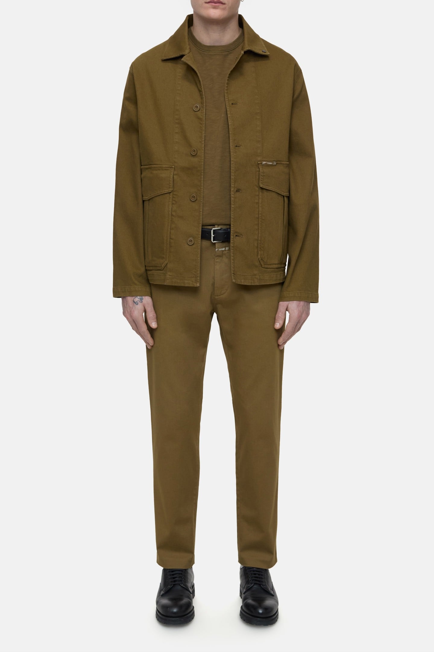 CLIFTON TRUE PANTS GOLDEN MOSS 2