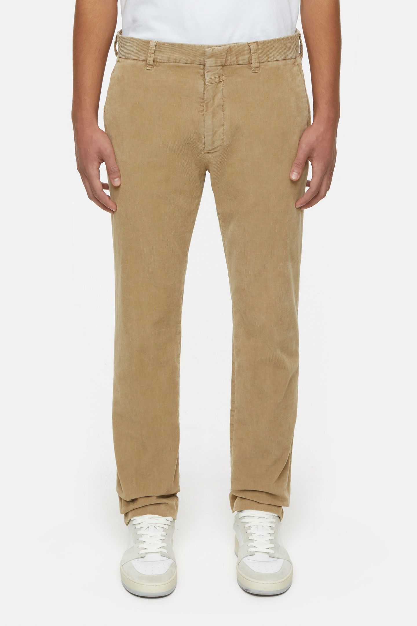 CLIFTON TRUE PANTS TAUPE BEIGE 1