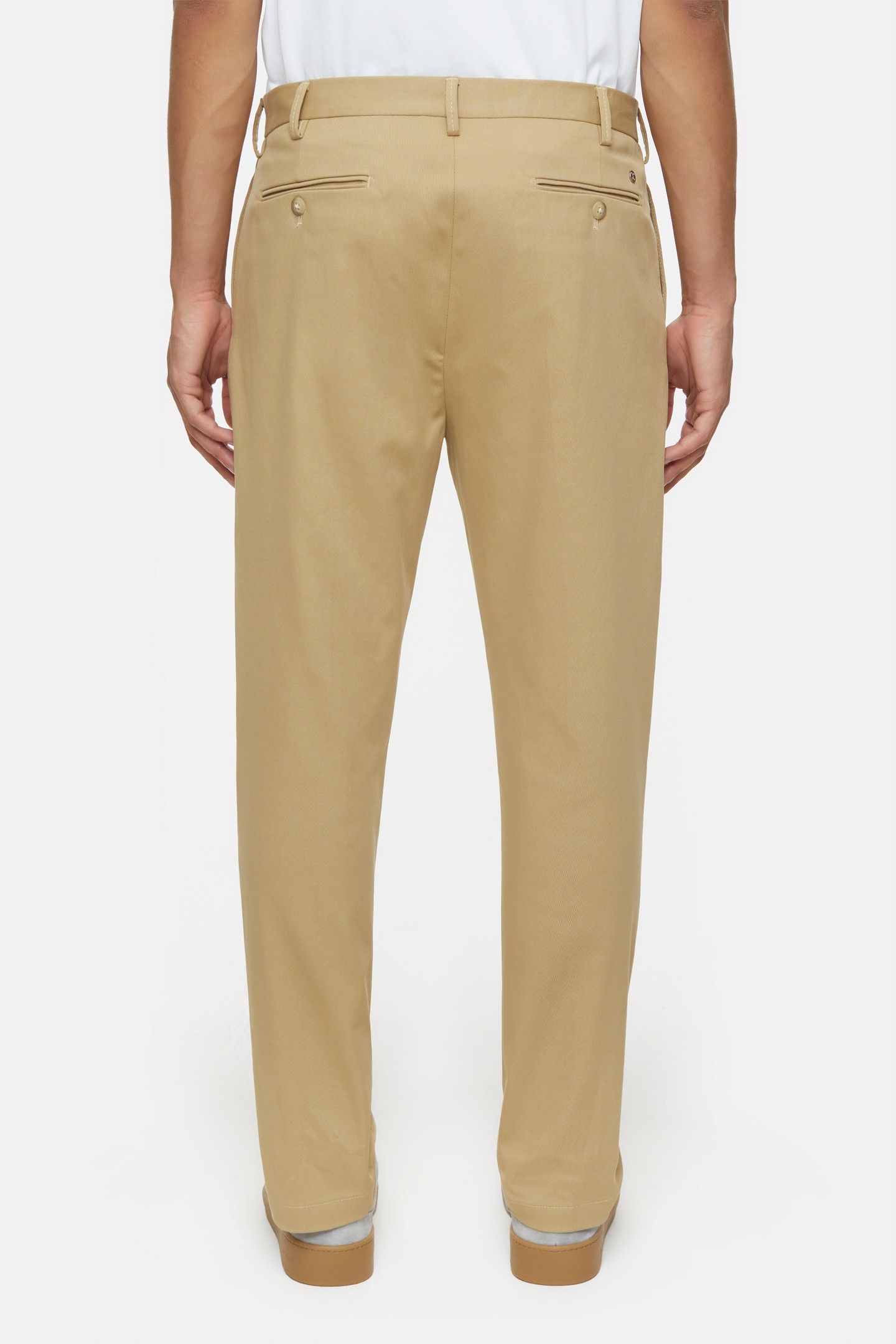 BERGEN TAPERED PANTS TAUPE BEIGE 4