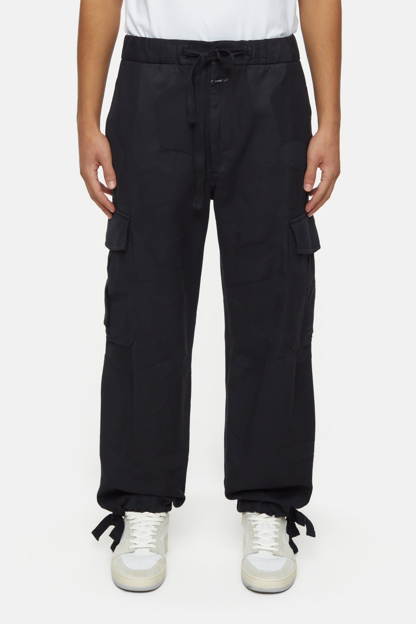 NEWPORT WIDE PANTS BLACK 1