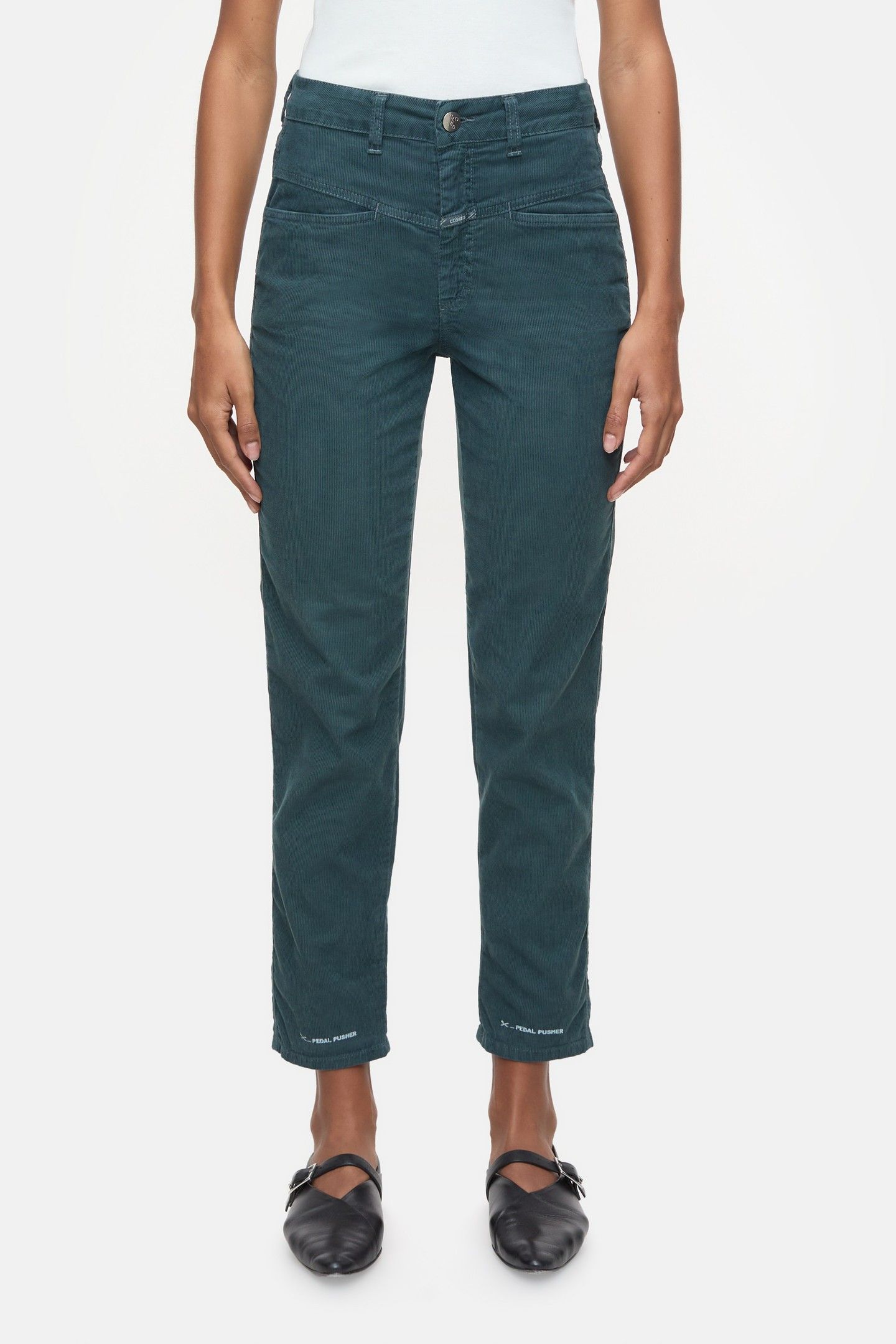 PEDAL PUSHER PANTS PINI GREEN 1