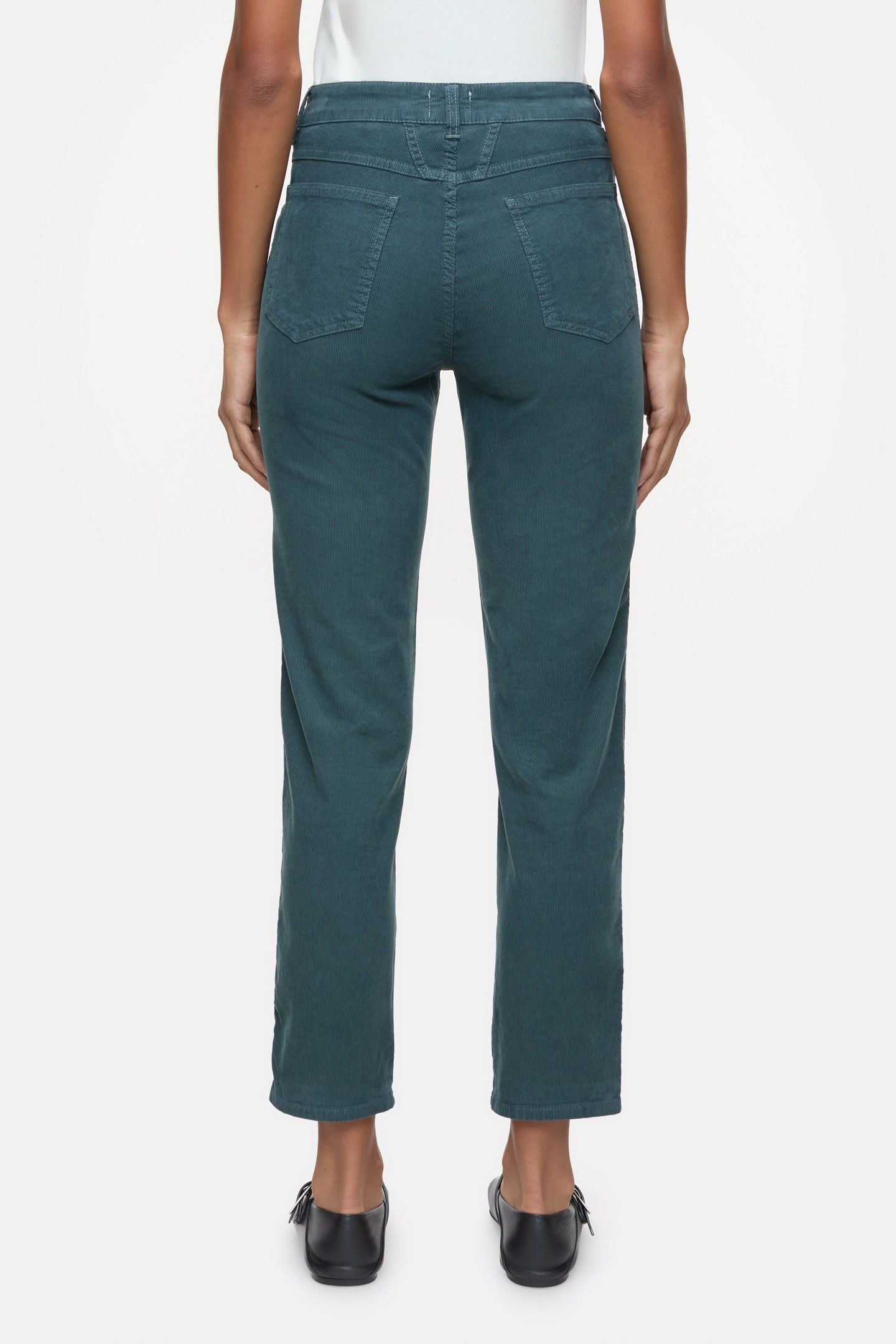 PEDAL PUSHER PANTS PINI GREEN 2