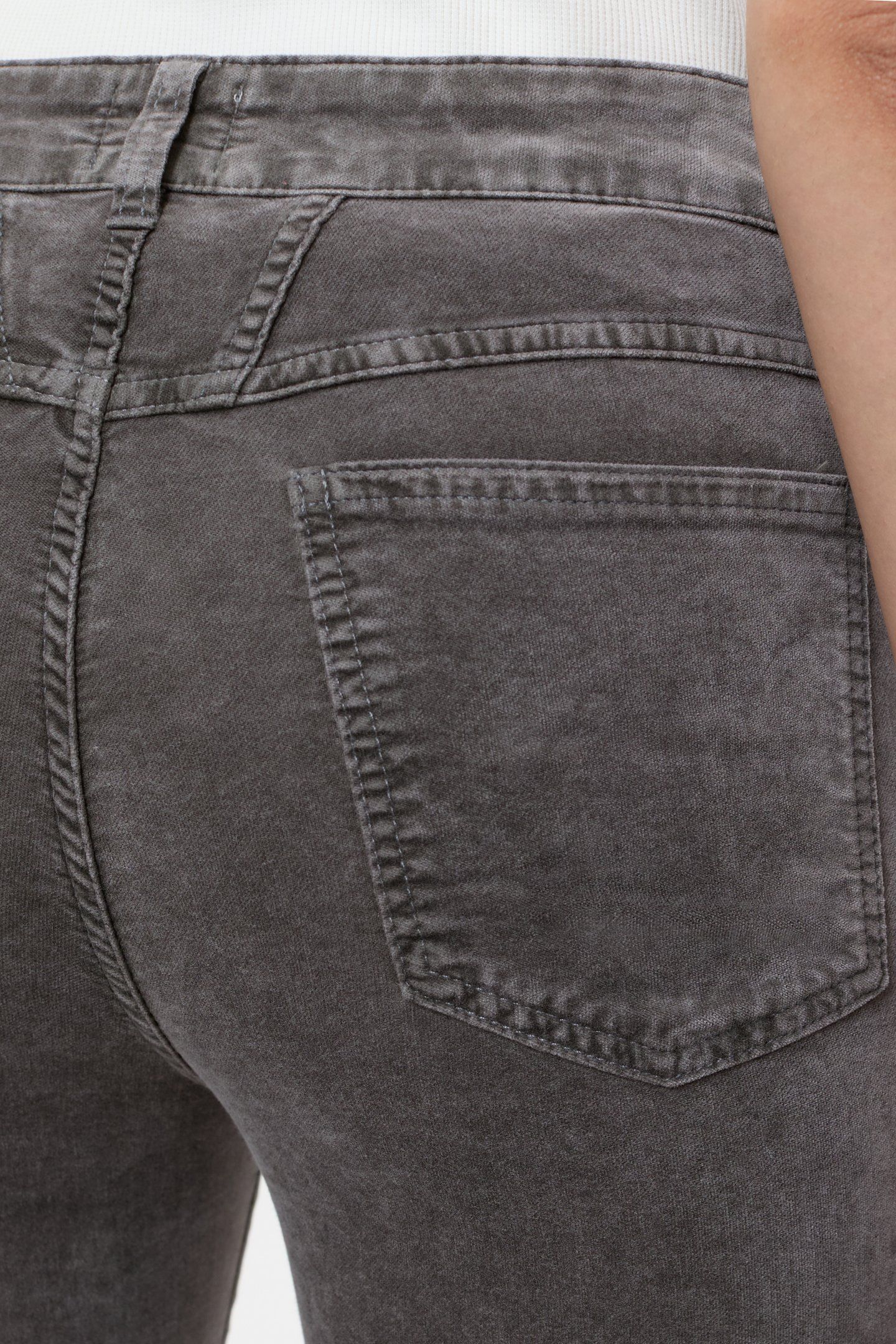 PEDAL PUSHER PANTS HERITAGE GREY 4