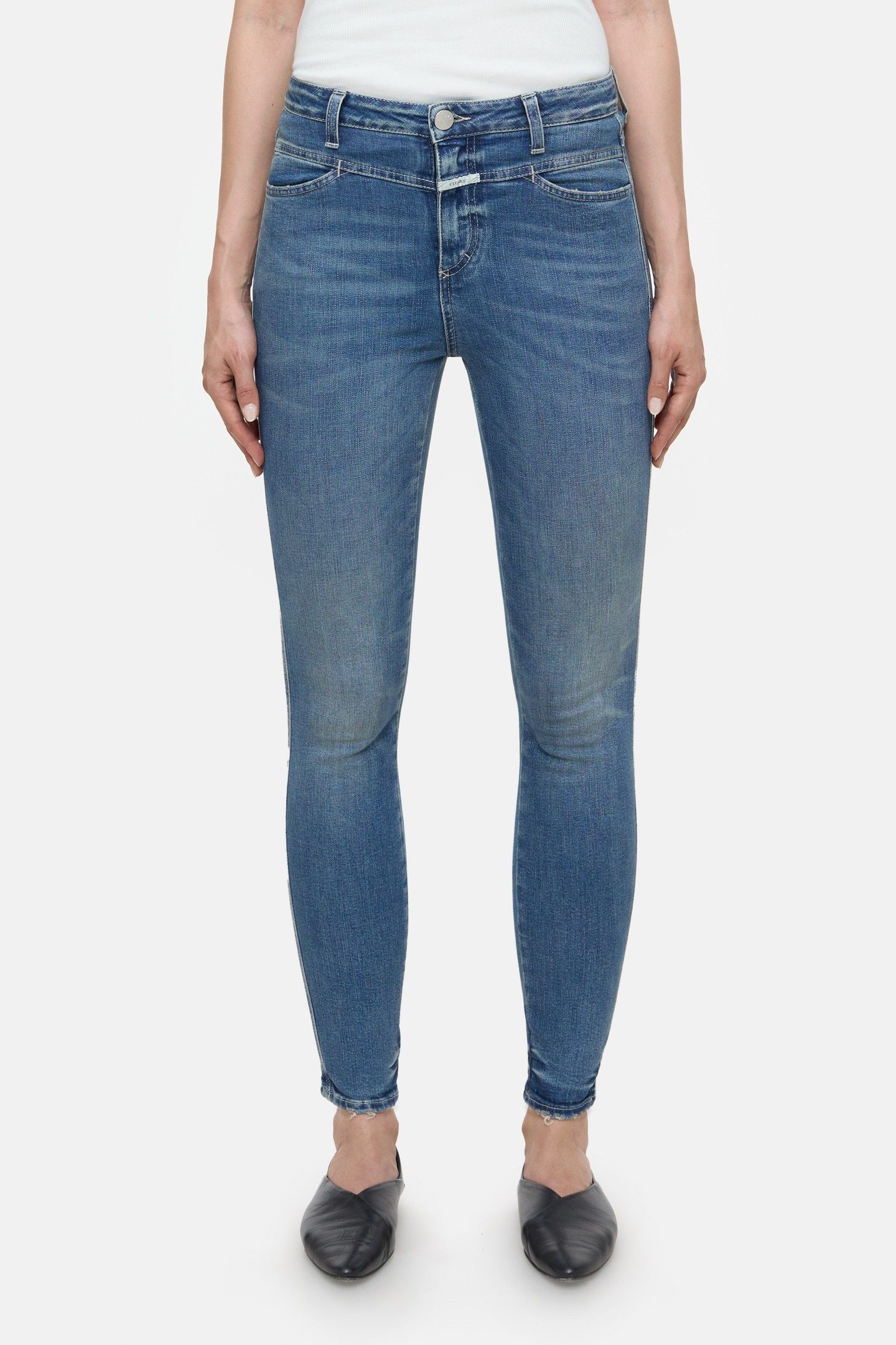 SKINNY PUSHER JEANS DARK BLUE 2