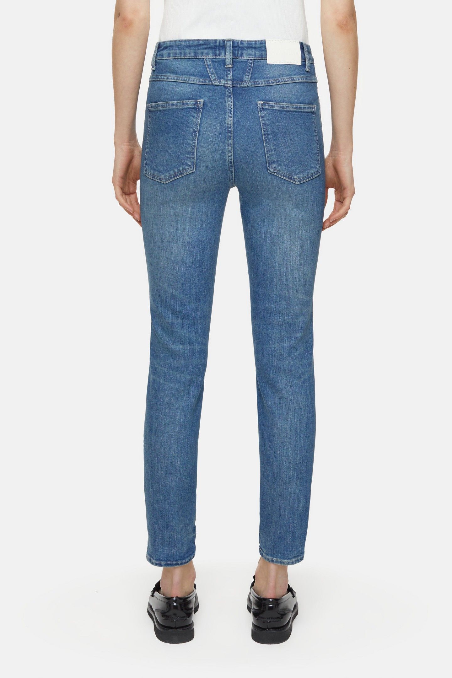 SKINNY PUSHER JEANS DARK BLUE 4