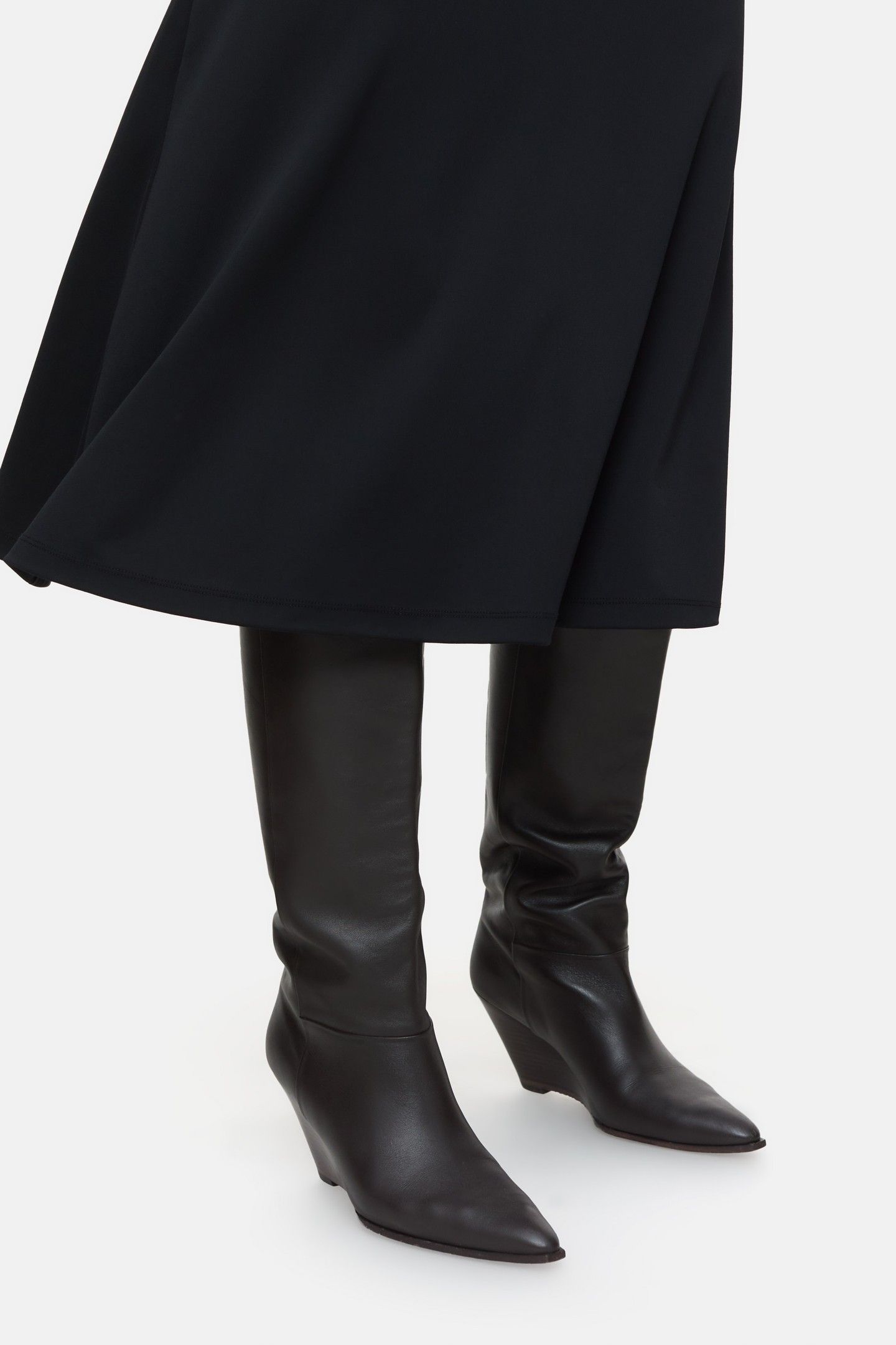 JERSEY SKIRT BLACK 3