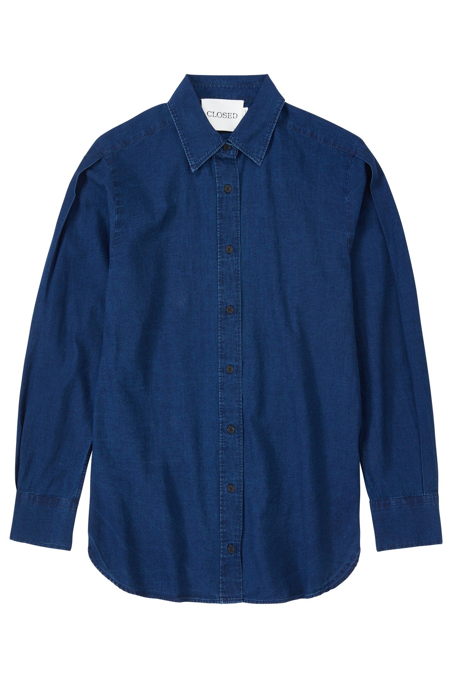 FITTED SHIRT & BLOUSES DARK BLUE 5