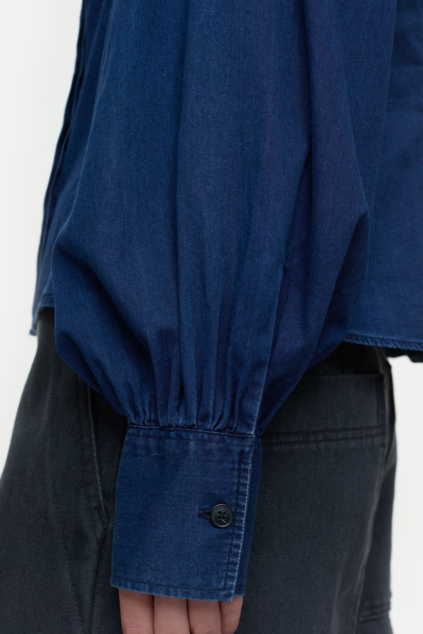 FITTED SHIRT & BLOUSES DARK BLUE 9