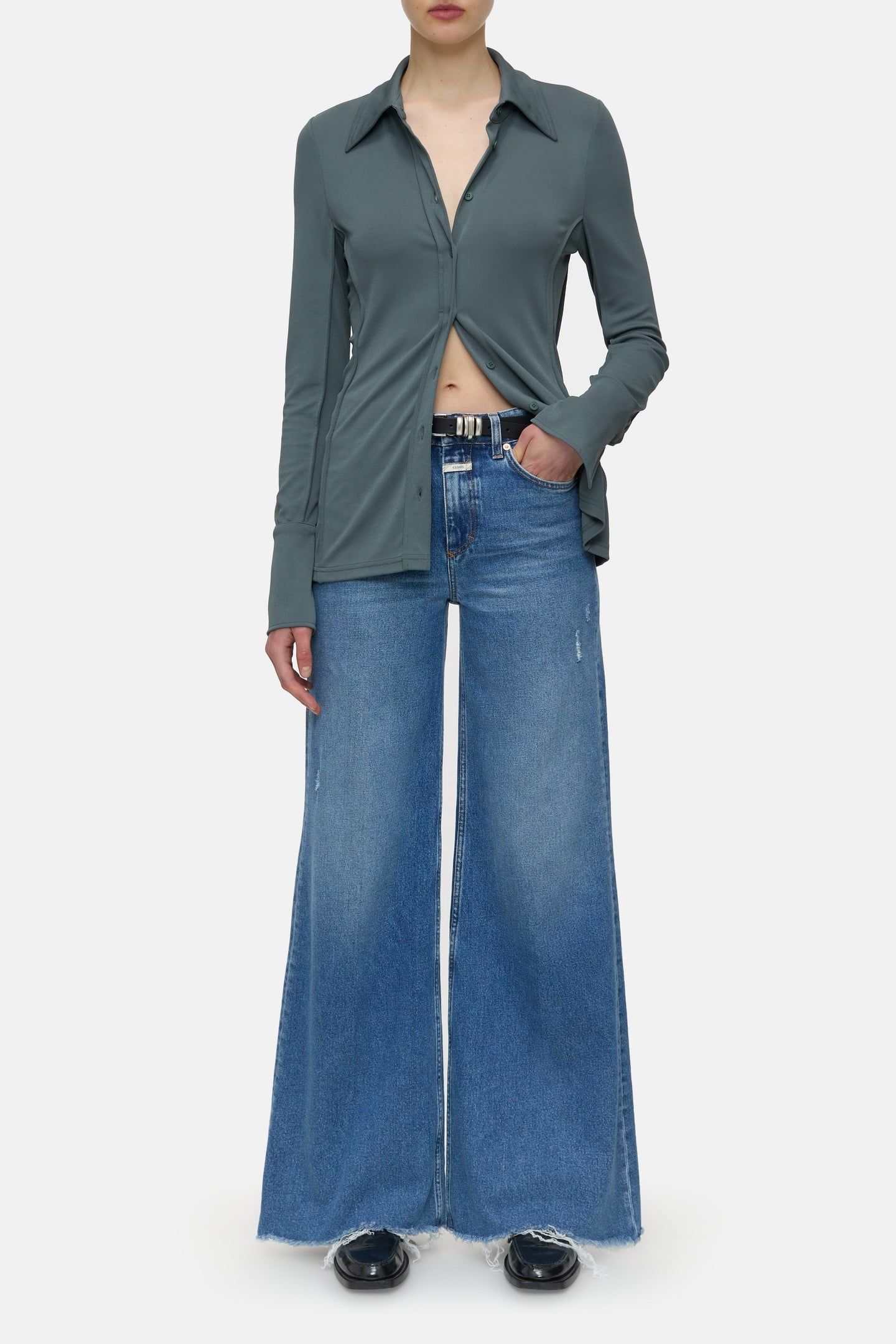 JERSEY SHIRT T-SHIRTS PINI GREEN 1