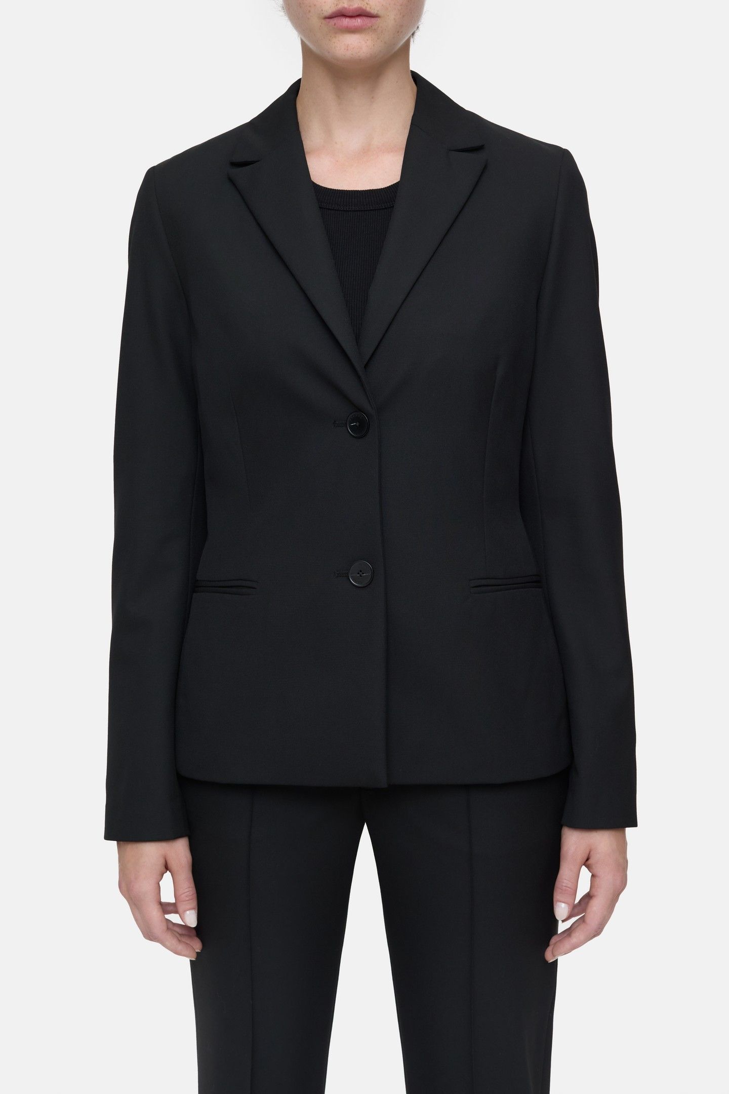 FITTED BLAZER BLACK 1