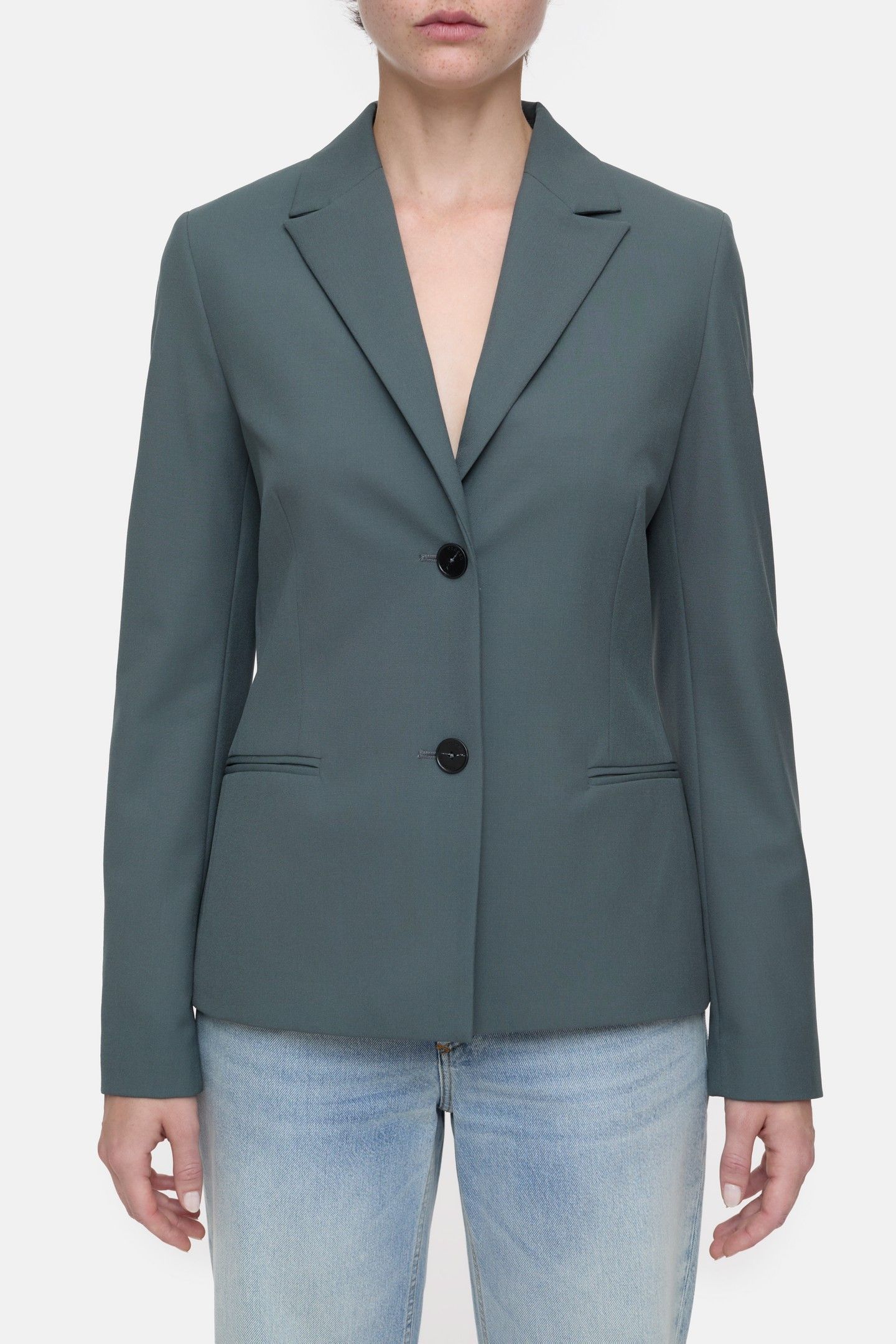 FITTED BLAZER PINI GREEN 2