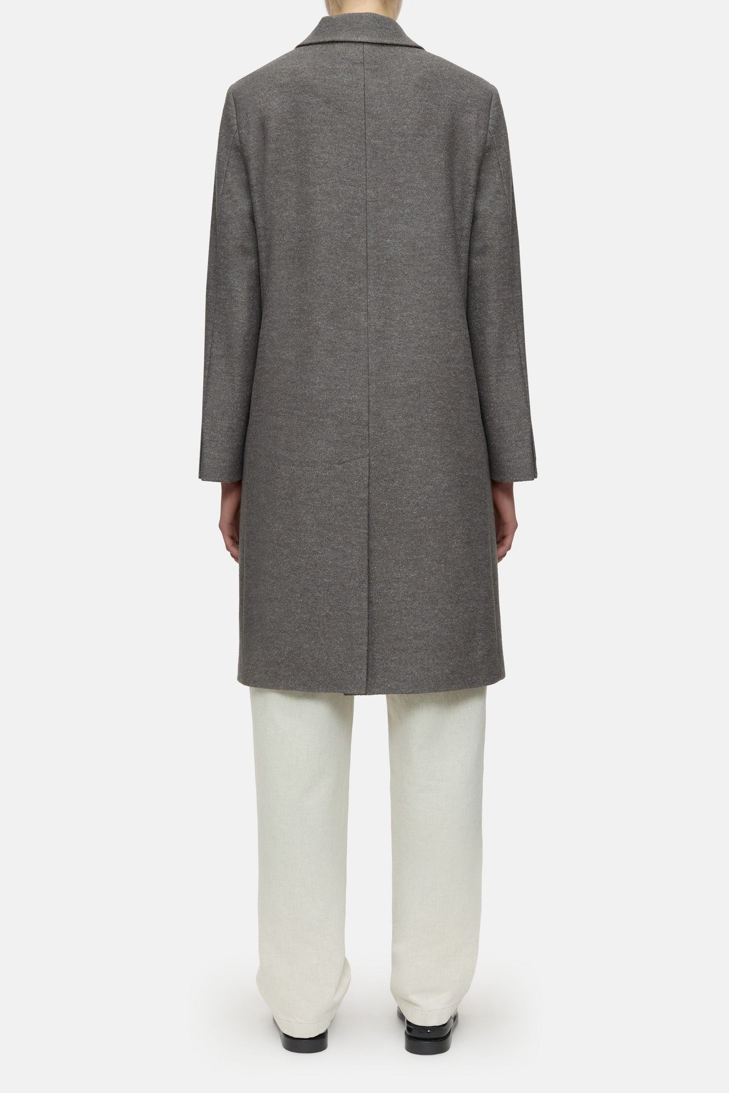 WOOL COAT JACKET HERITAGE GREY 3