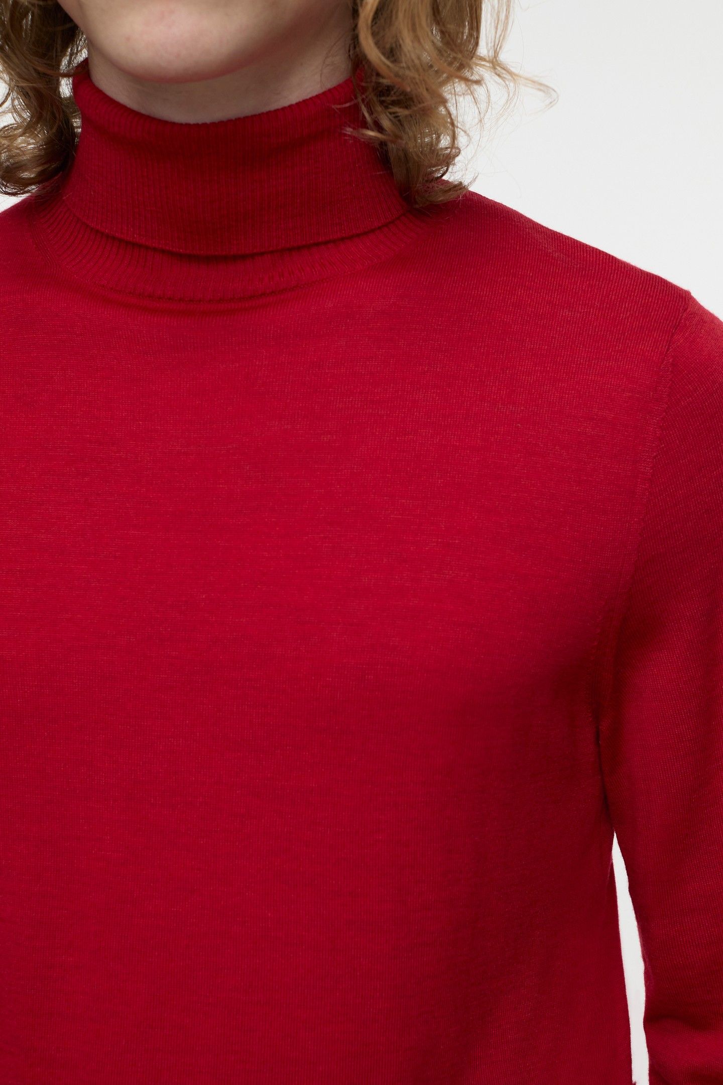 TURTLE-NECK JUMPER KNITS CHILI PEPPER RED 3