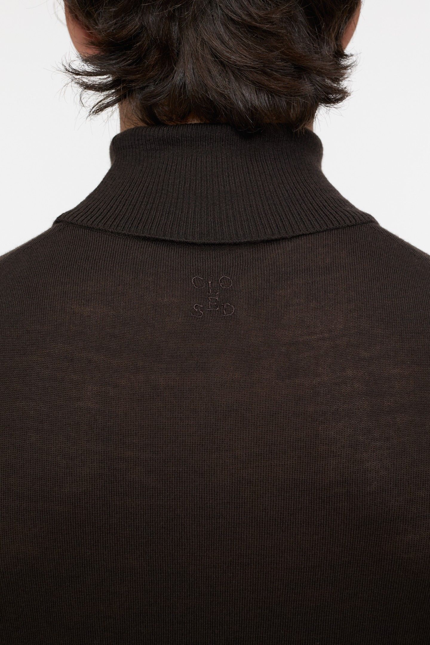 TURTLE-NECK JUMPER KNITS EBONY 3