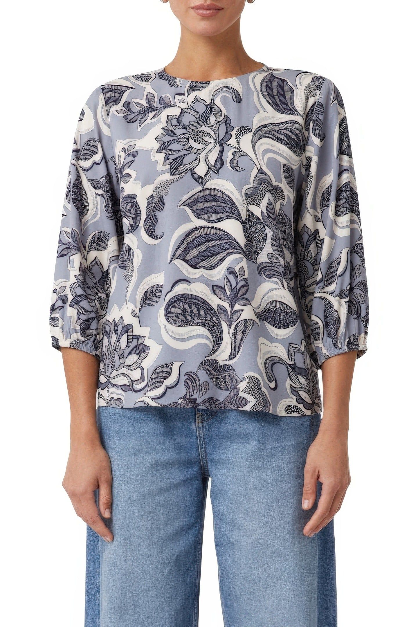 BLUSEN BLUE 1