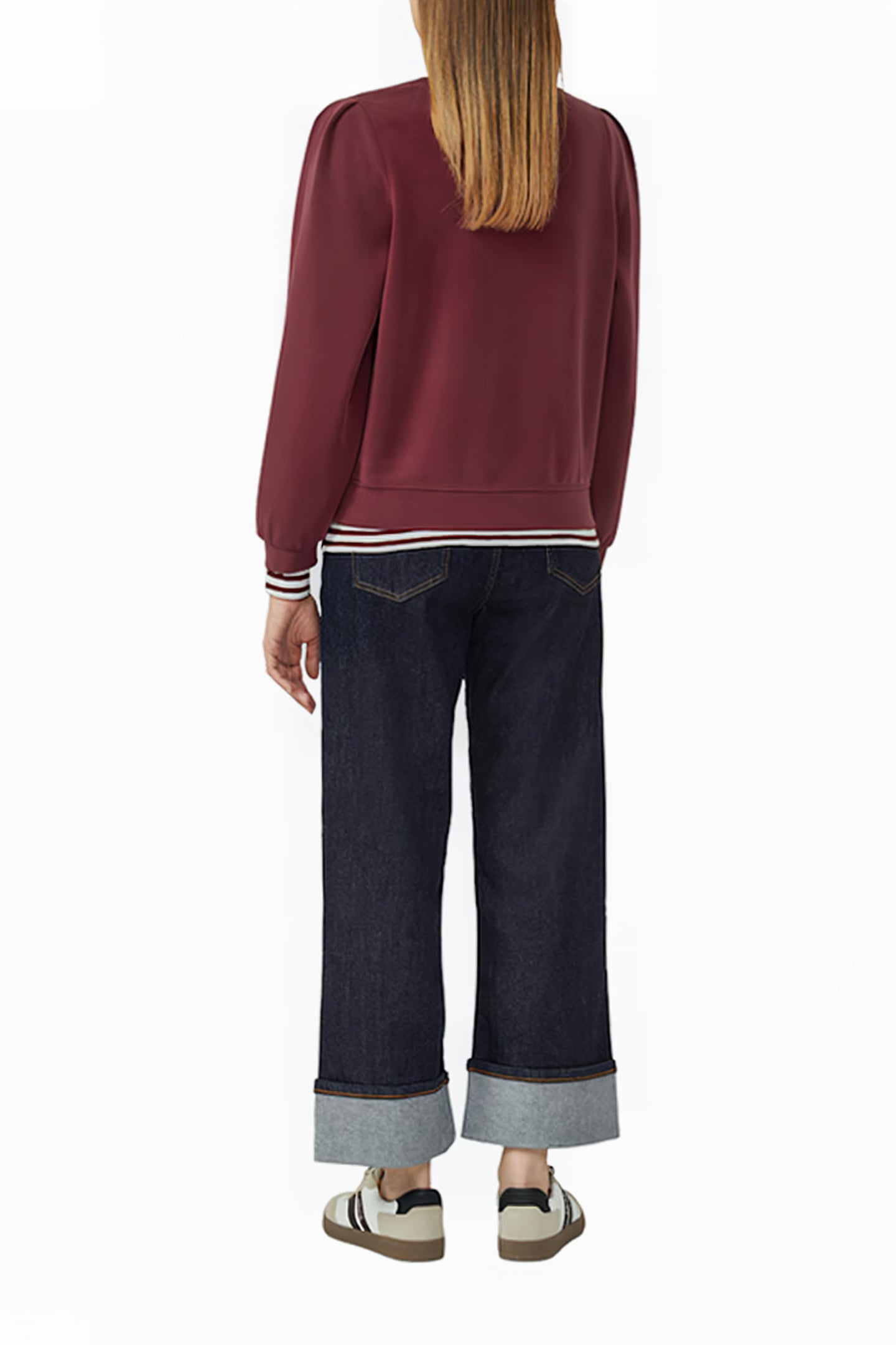SWEATSHIRTS BURGUNDY 3