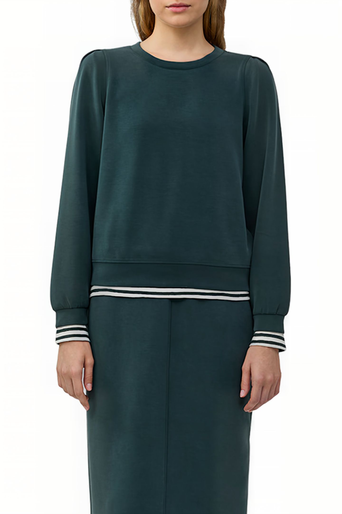 SWEATSHIRTS BLUE GREEN 1