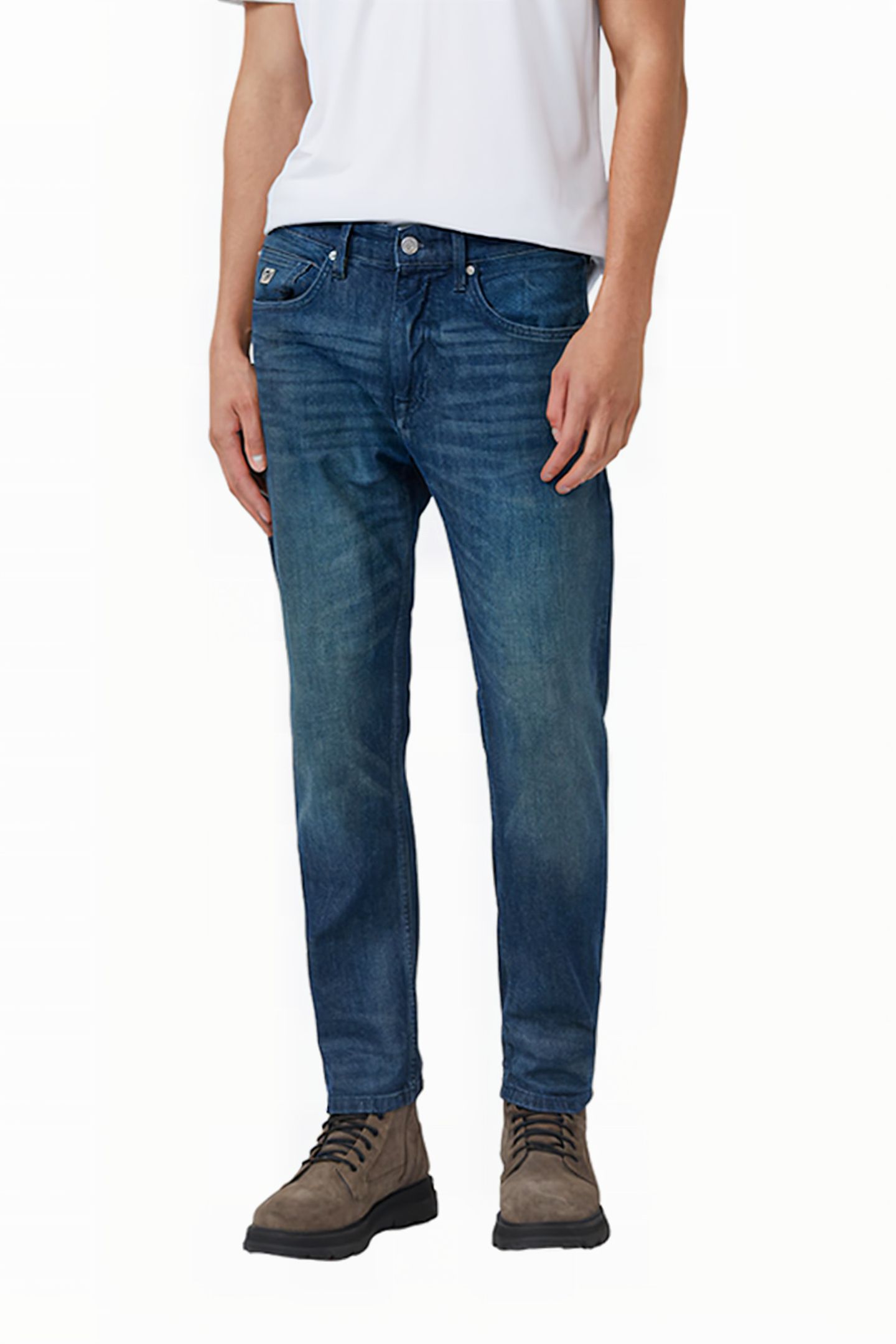 JEANS-HOSE BLUE GREEN 1