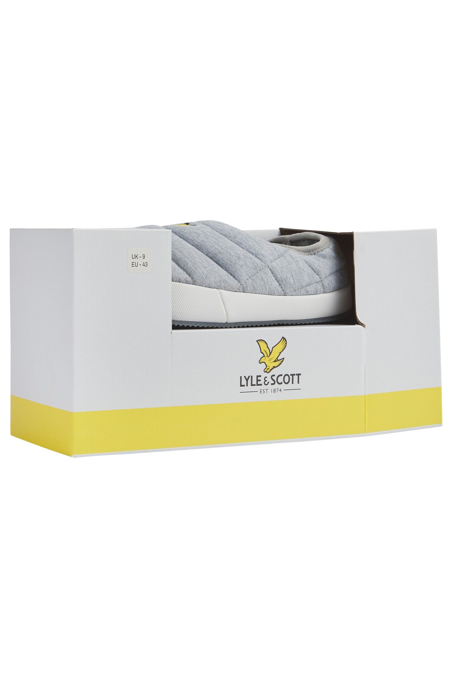 VALENTINE SLIPPER GREY MARL 3