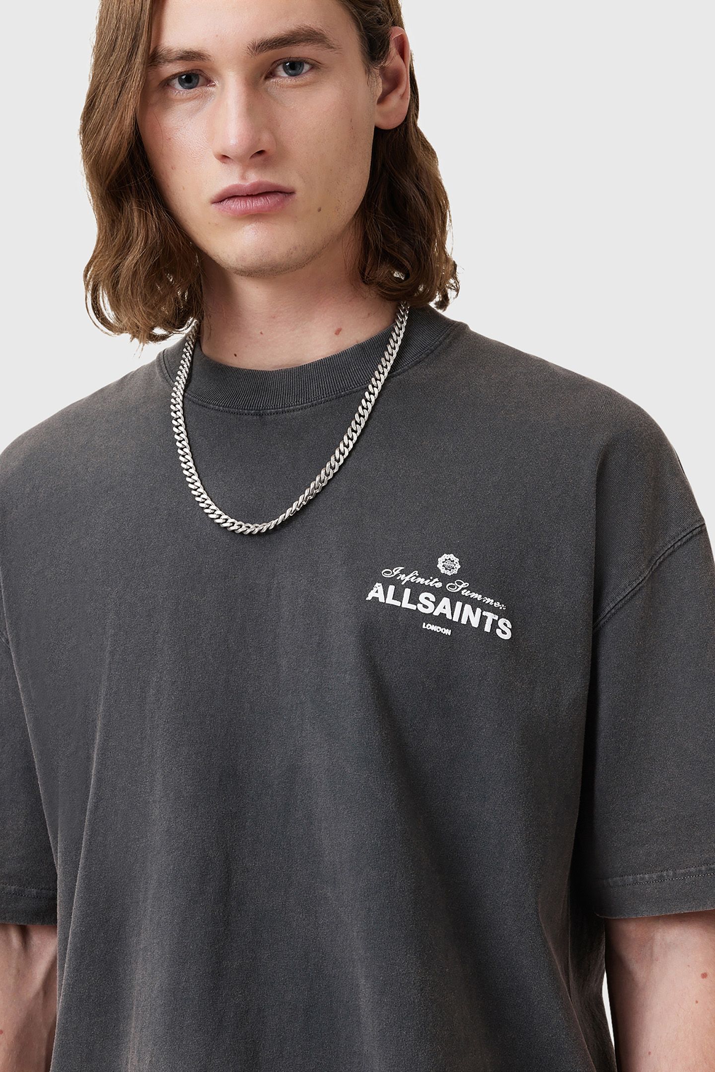 SOLEIL SS CREW WASHED BLACK 7