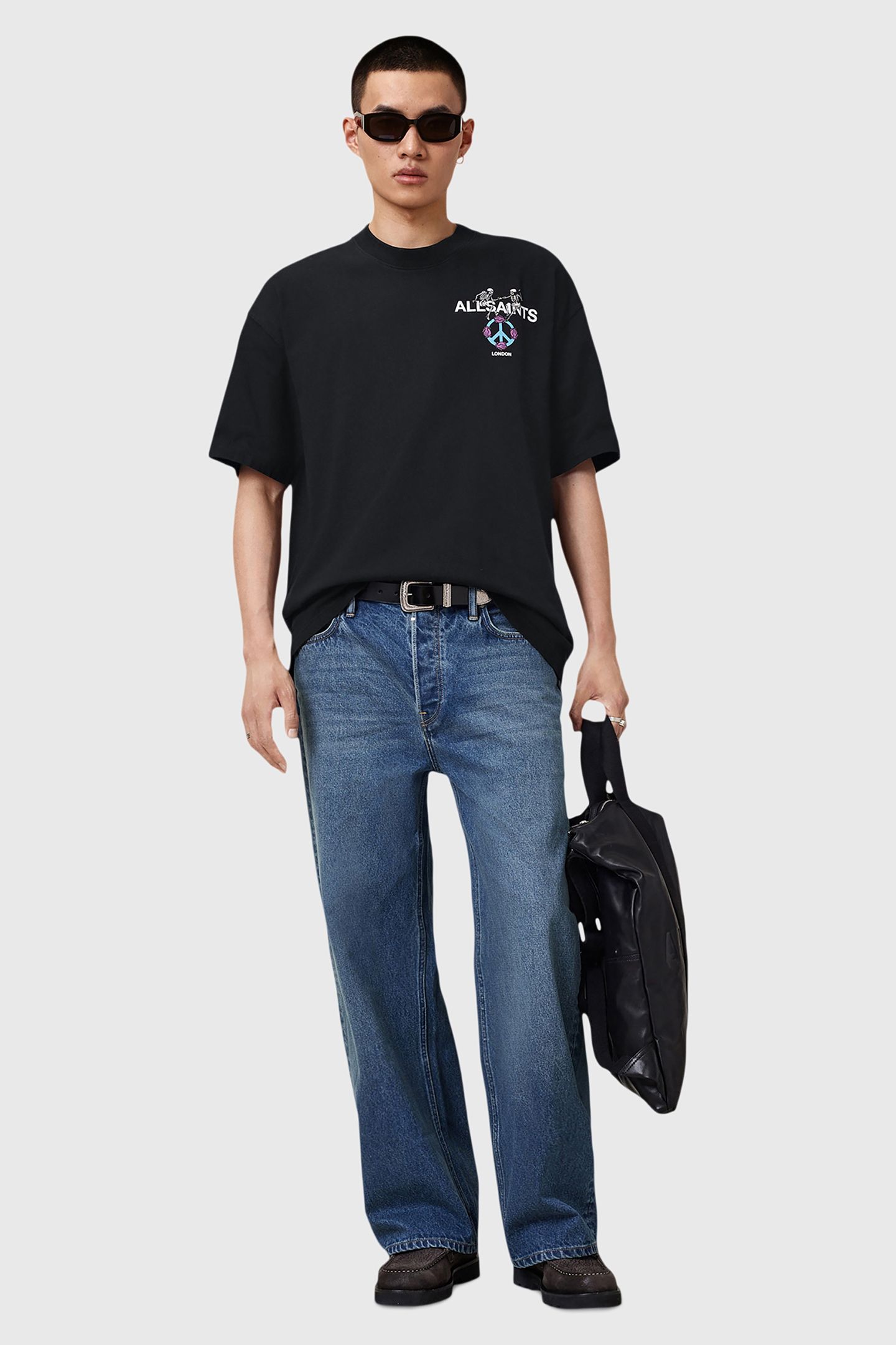 REINCARNATE SS CREW WASHED BLACK 3
