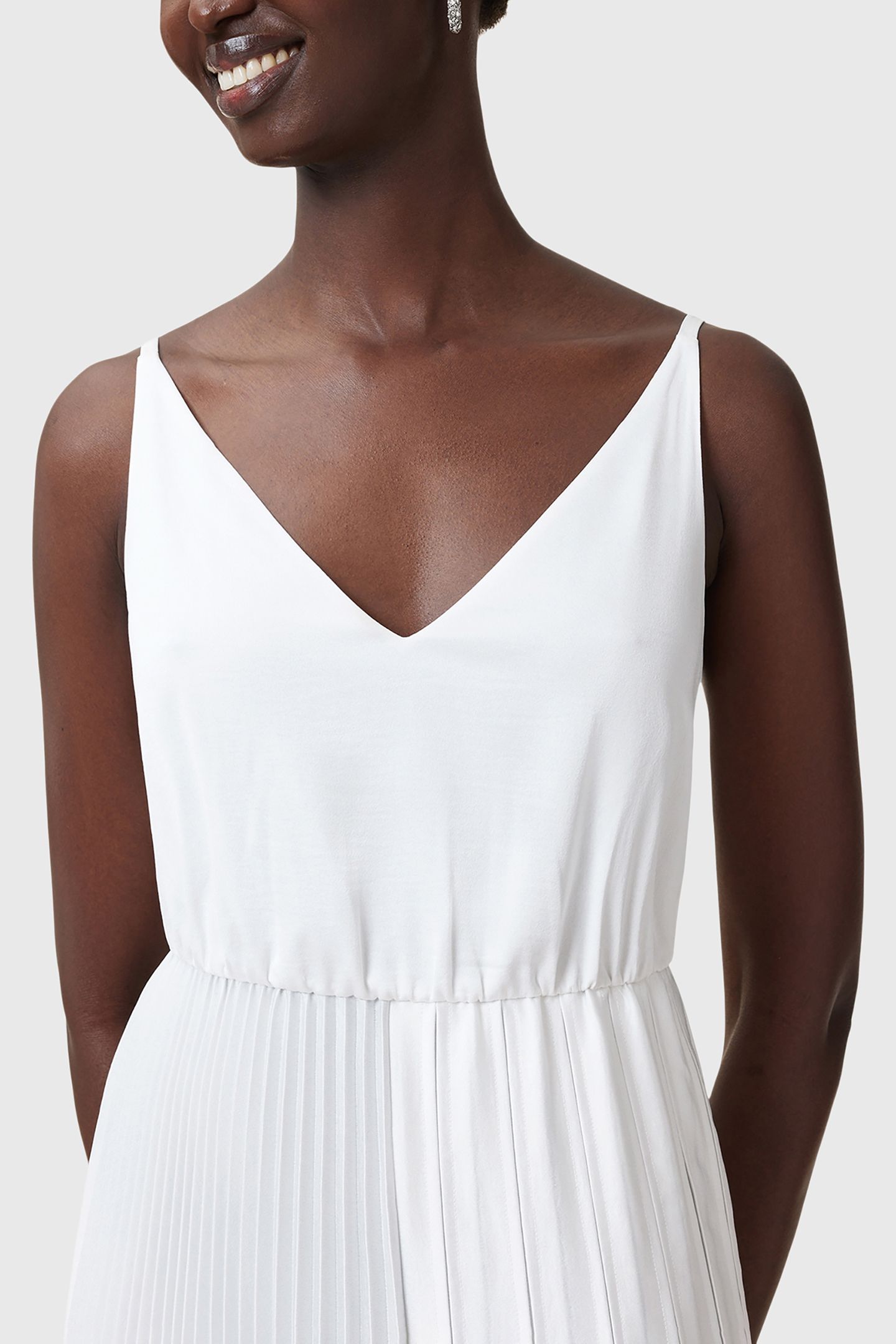 JAX TEE DRESS CHALK WHITE 9