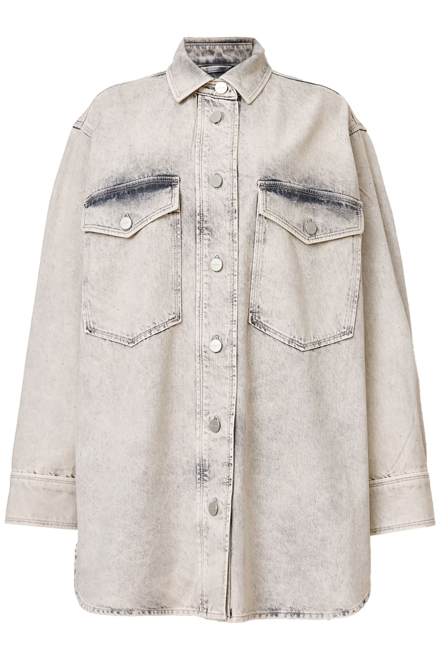 FAYE SPARKLE DRESS SNOW GREY 7