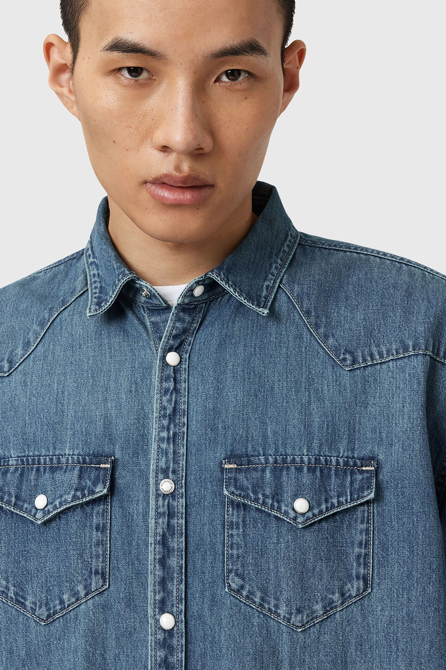 FENTON SHIRT VINTAGE INDIGO 8