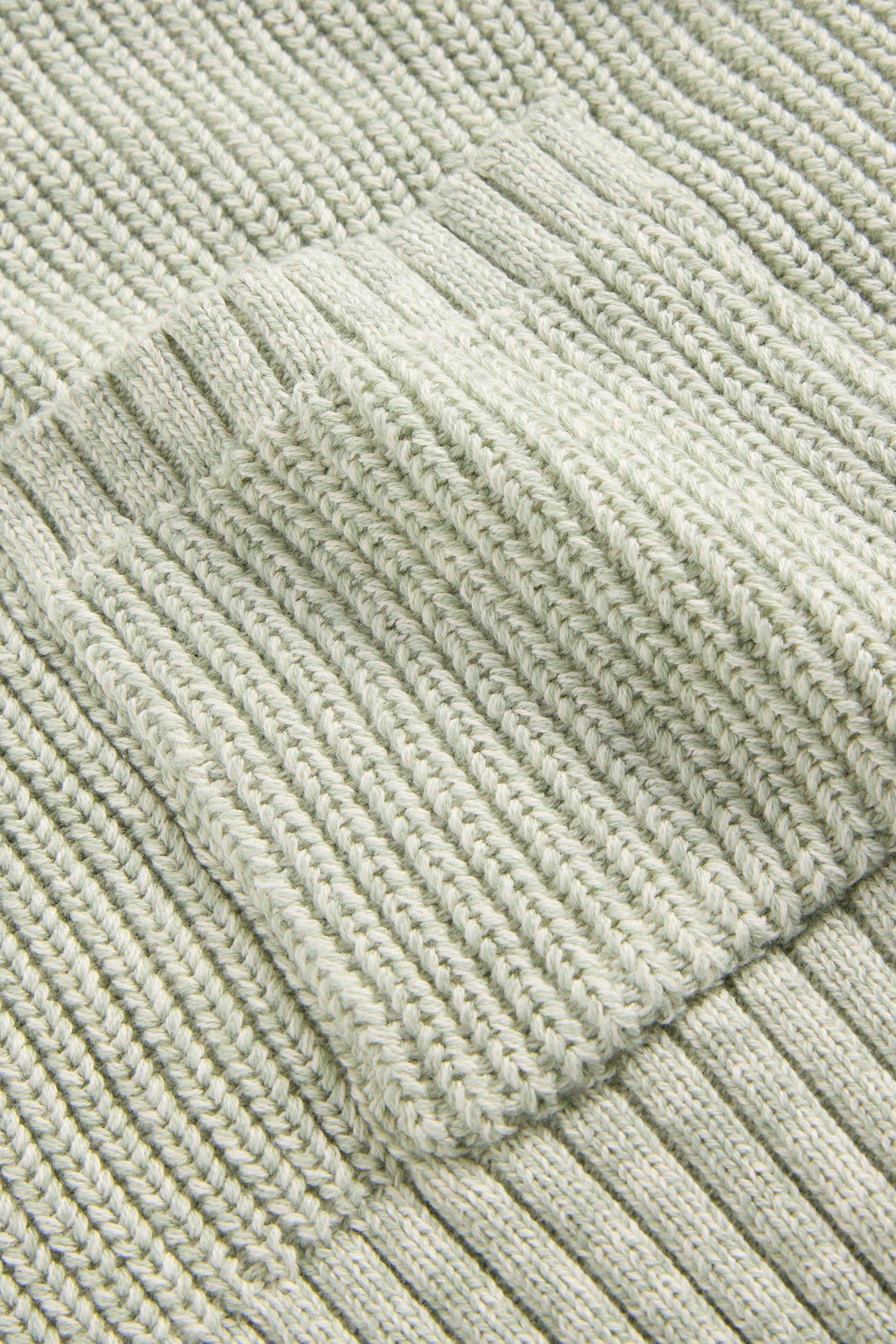 BAILEY COTTON JUMPER KHAKI GREEN 4