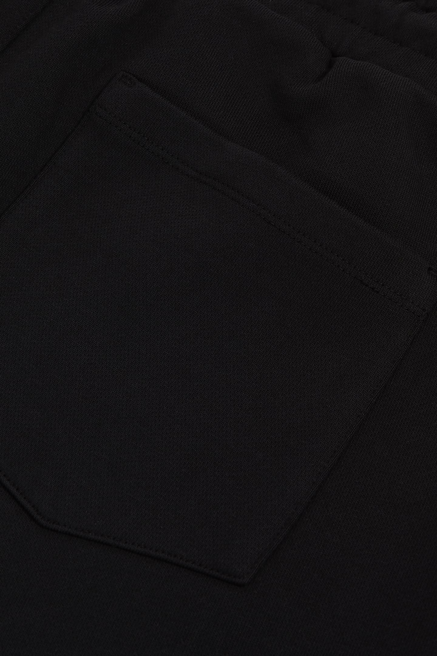 DRAWSTRING PRINTED JOGGER BLACK 7