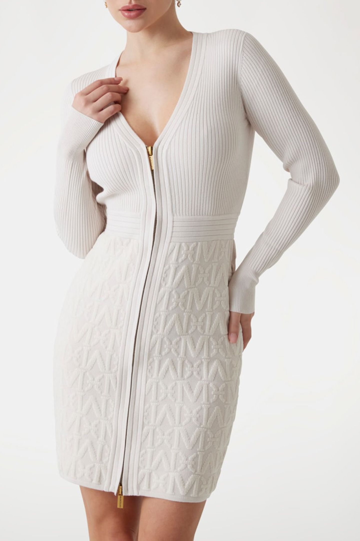 MARCIANO BY GUESS HERMIONE CHENILLE ALLOVER M DR MUTED STONE 1