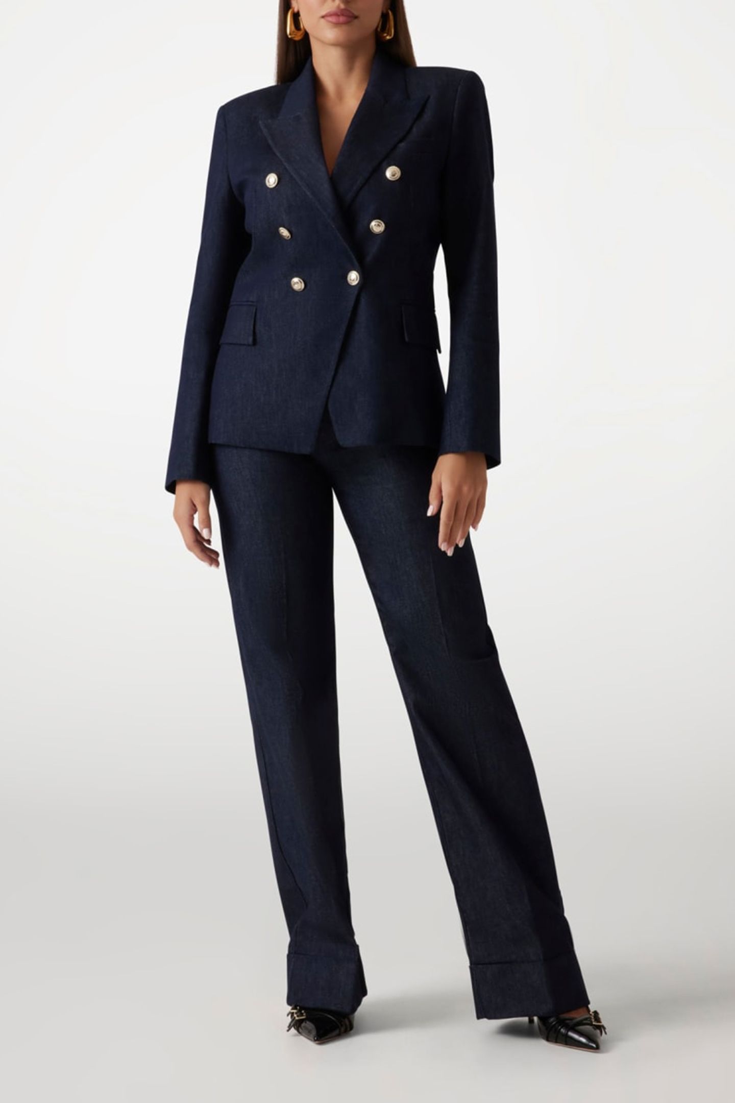 MARCIANO BY GUESS GLAM DE NUIT PANT DARK WASH 3