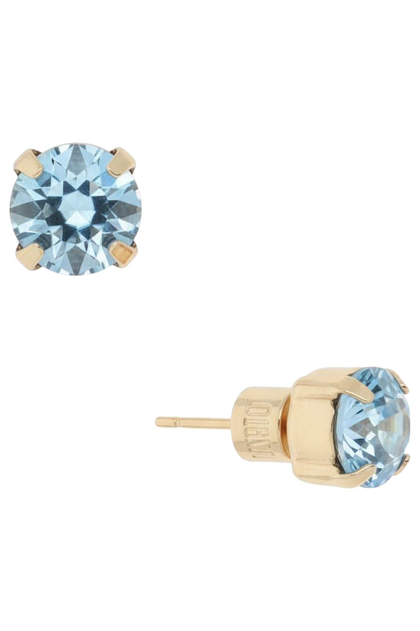 LIGHT SAPPHIRE EARPINS 2