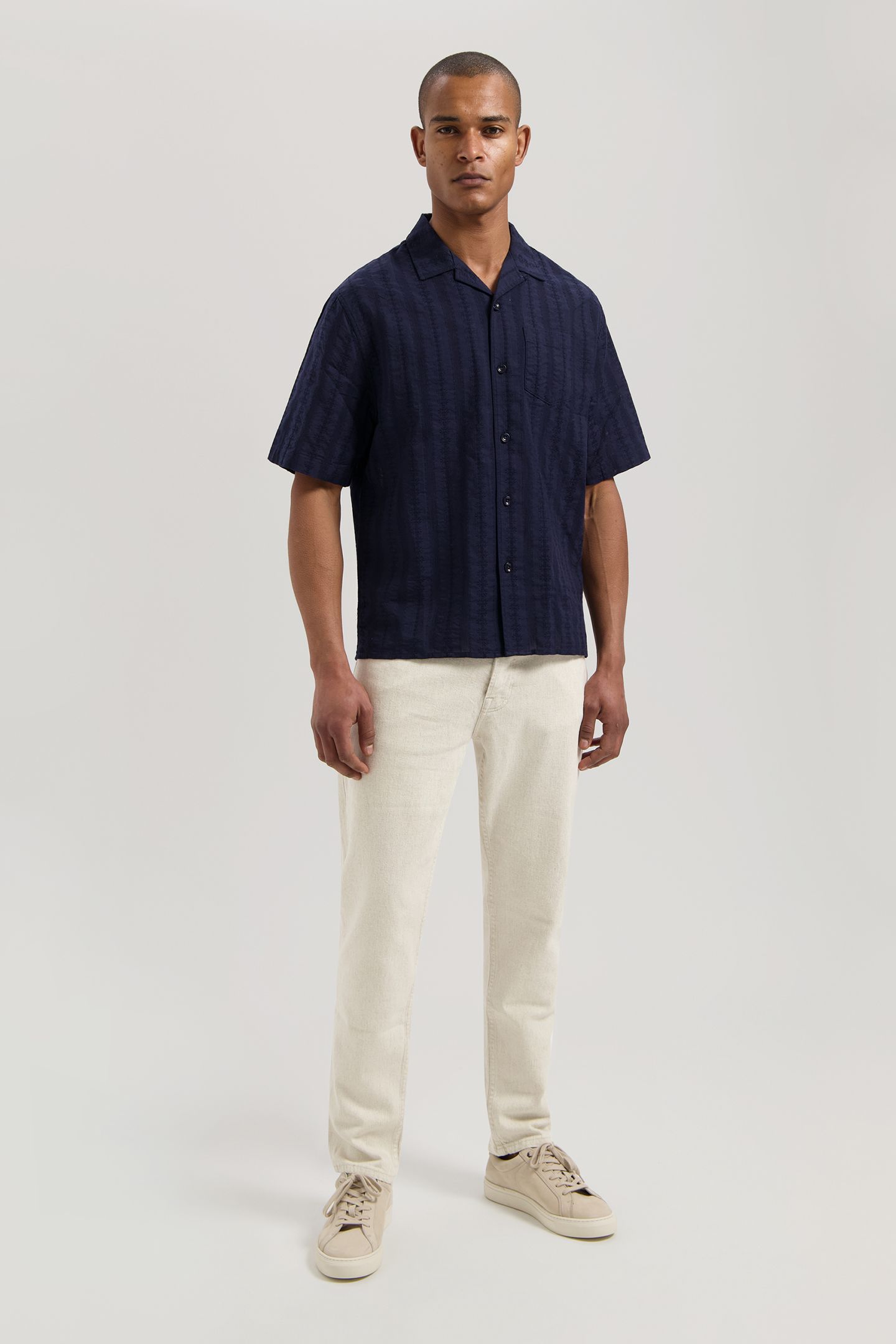 DS-SIRIUS RESORT SHIRT DK. NAVY 3