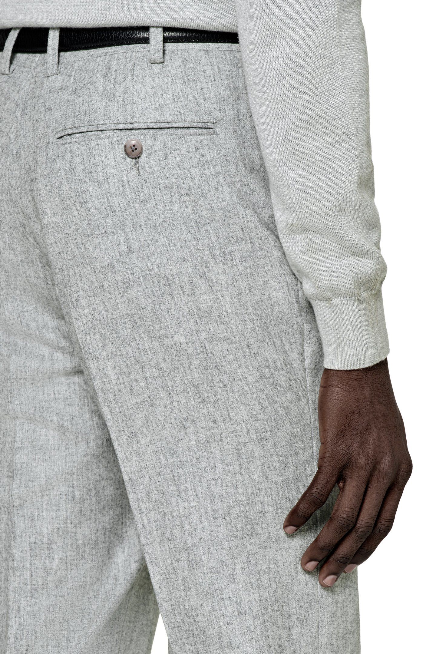 TROUSERS-L.GREY LIGHT GREY 9
