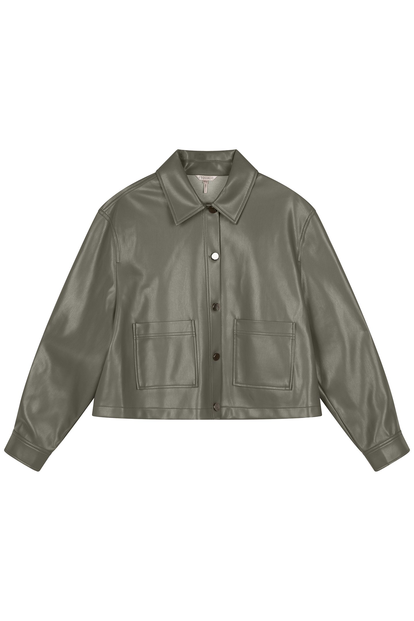 JACKET SHIRT PU LEAF GREEN 3