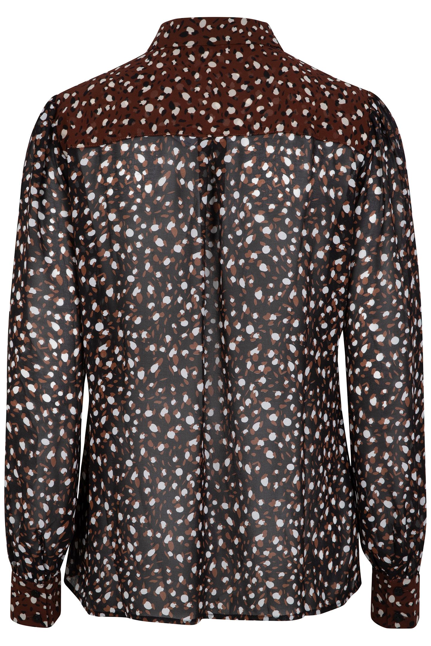 BLOUSE BASIC ANIMAL STEPS PRINT 6