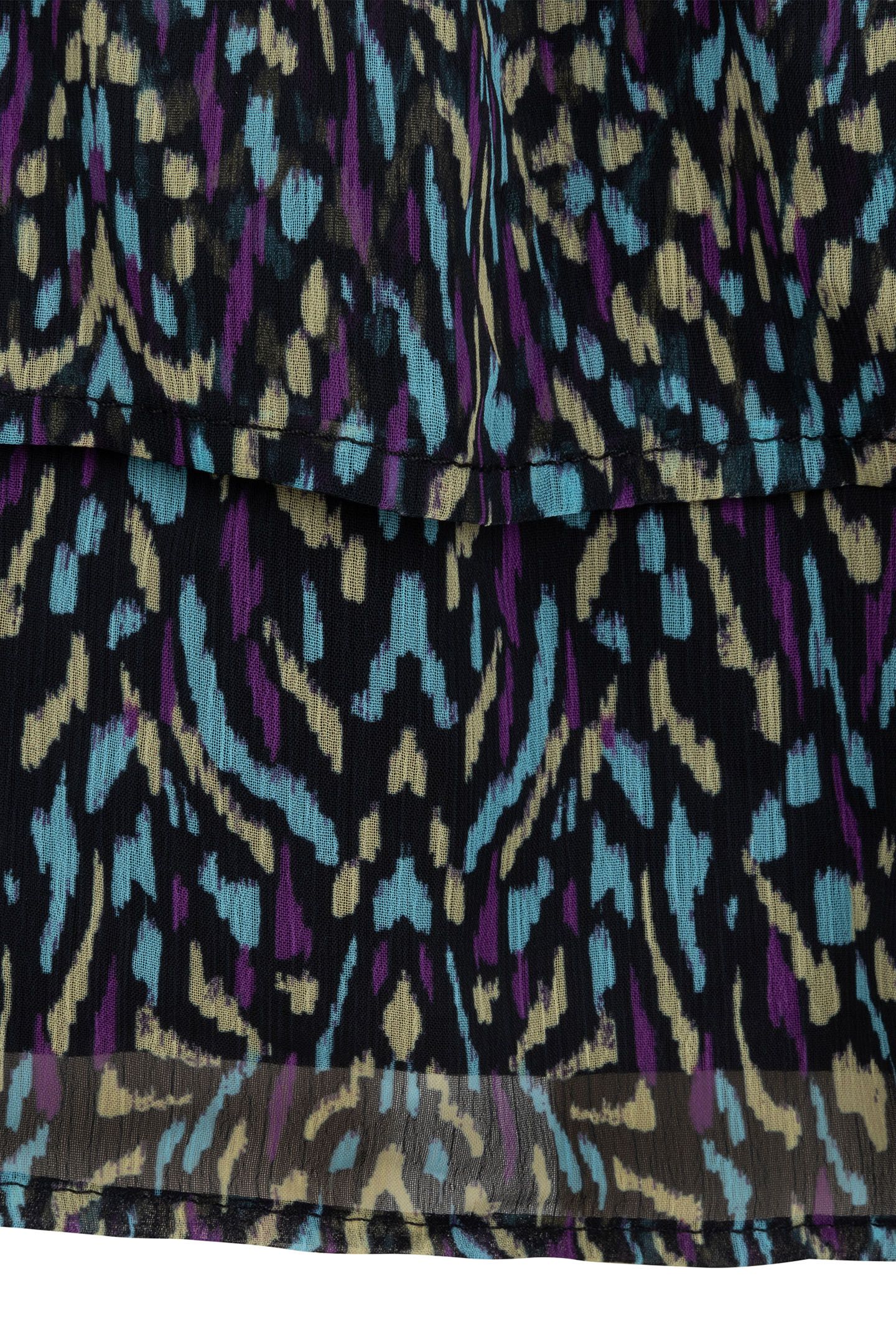 SKIRT SHORT MAGICAL EARTH PRINT 9