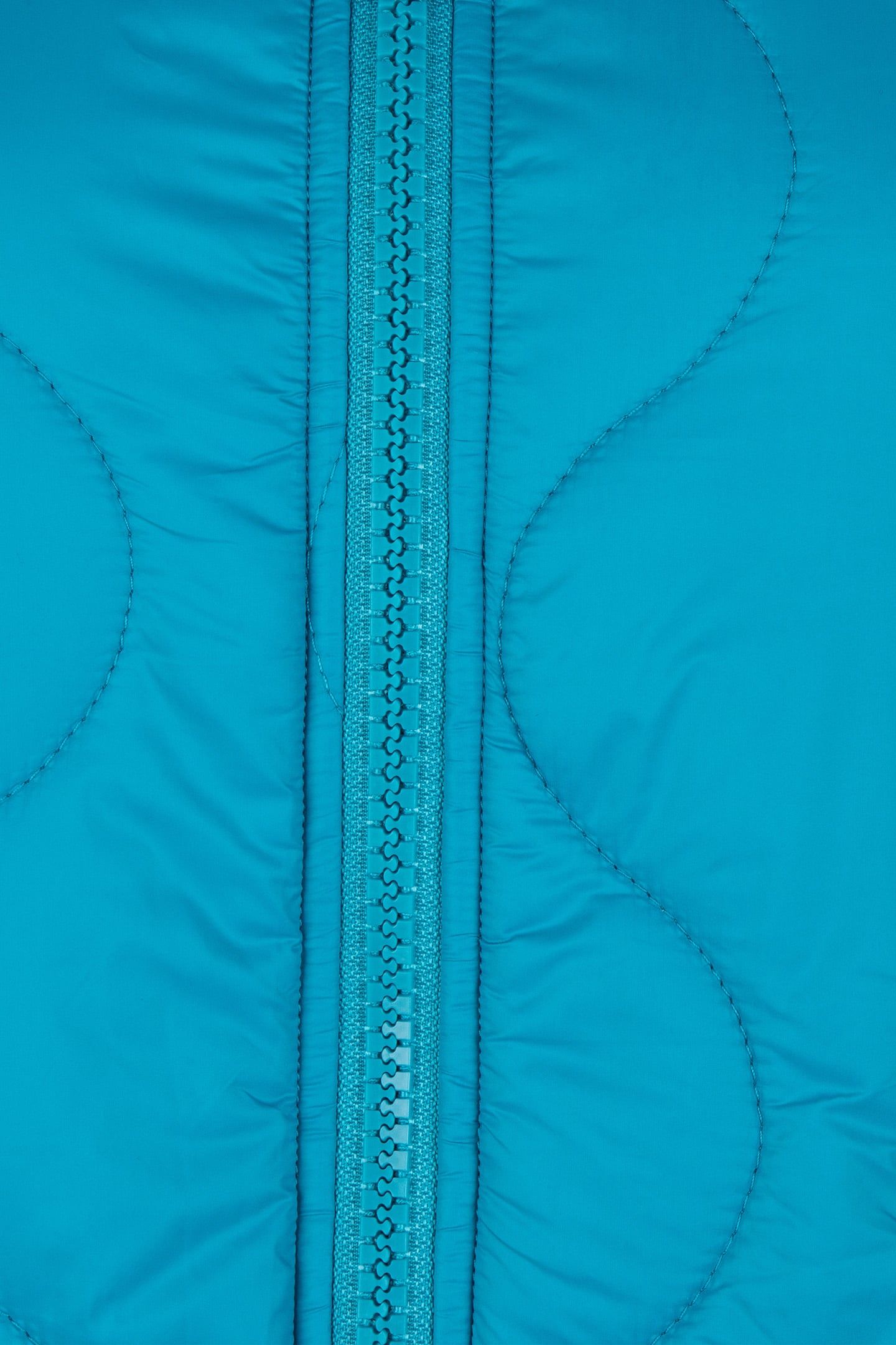 BODYWARMER QUILTED LONG PETROL 8