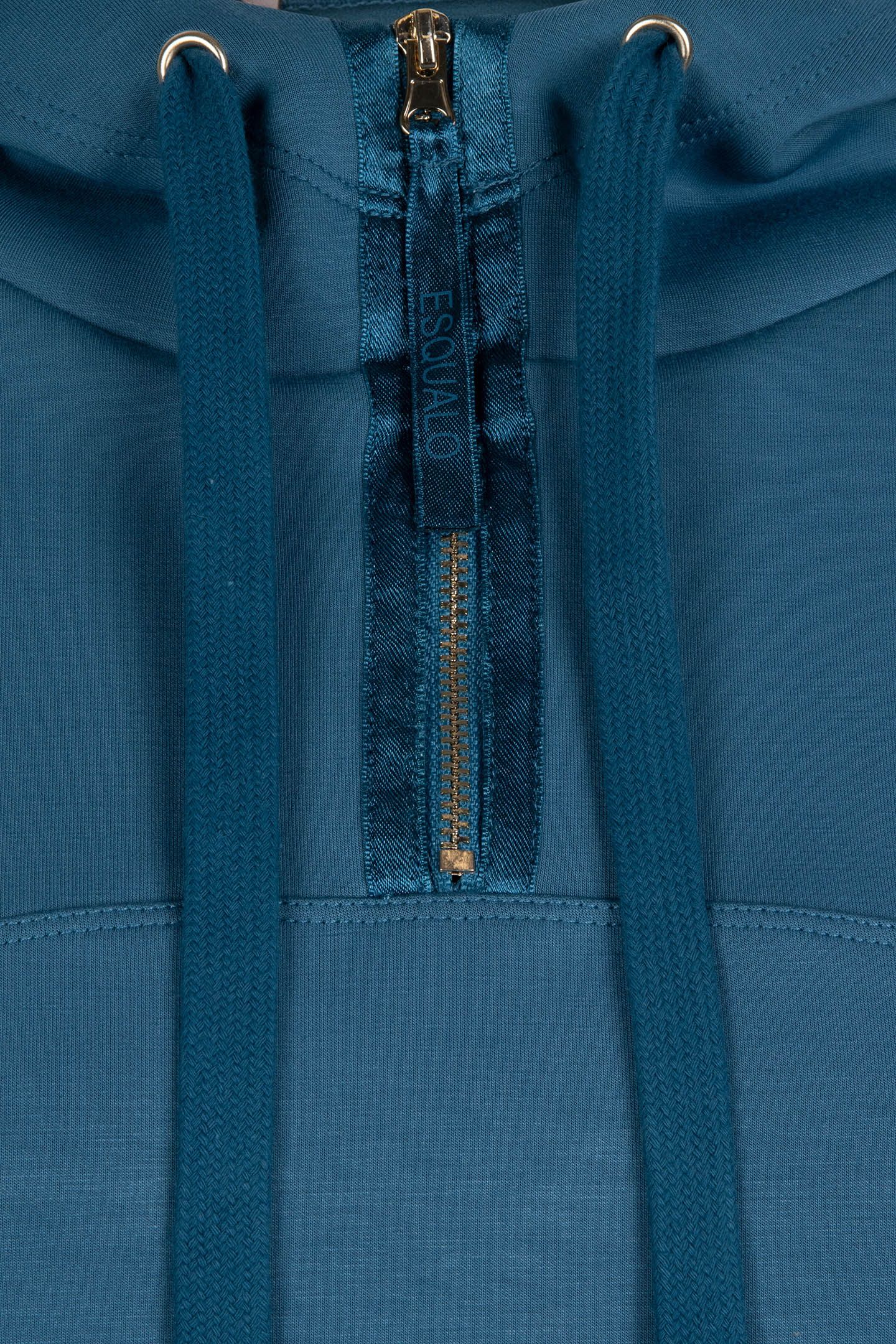 SWEATER HOODIE MODAL PETROL 9