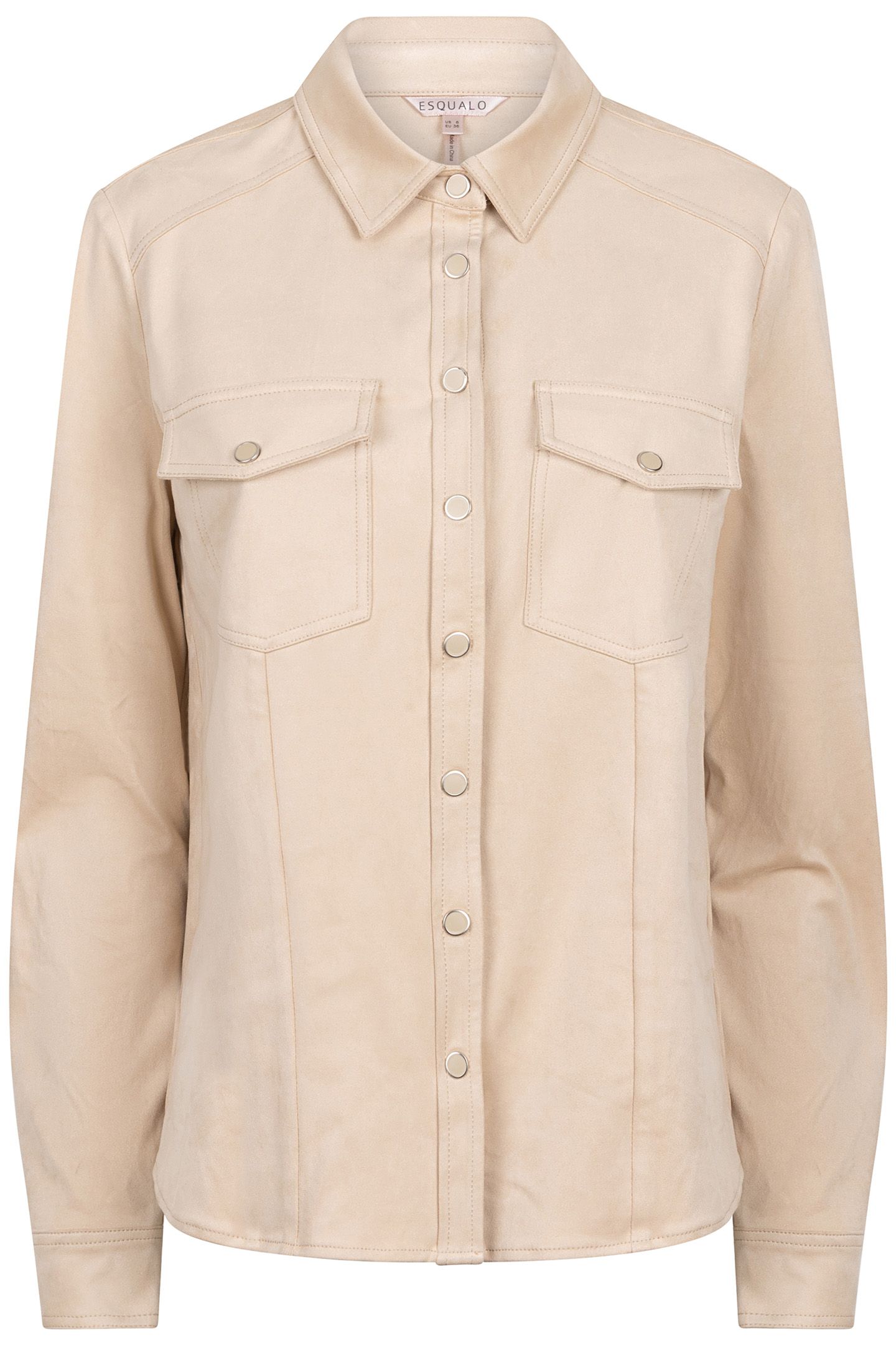 BLOUSE SUEDINE SAND 5