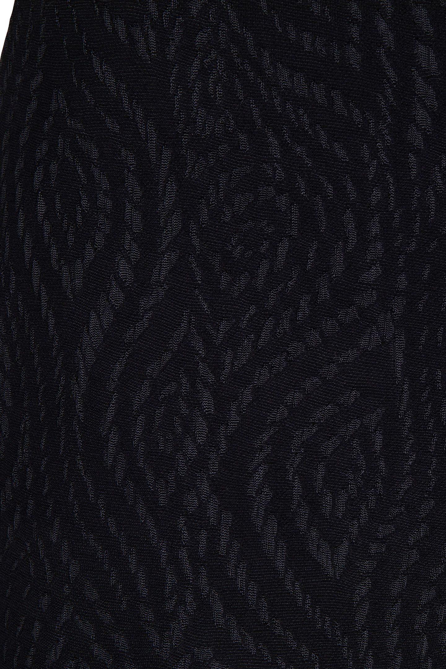 TROUSERS JACQUARD STRETCH BLACK 9