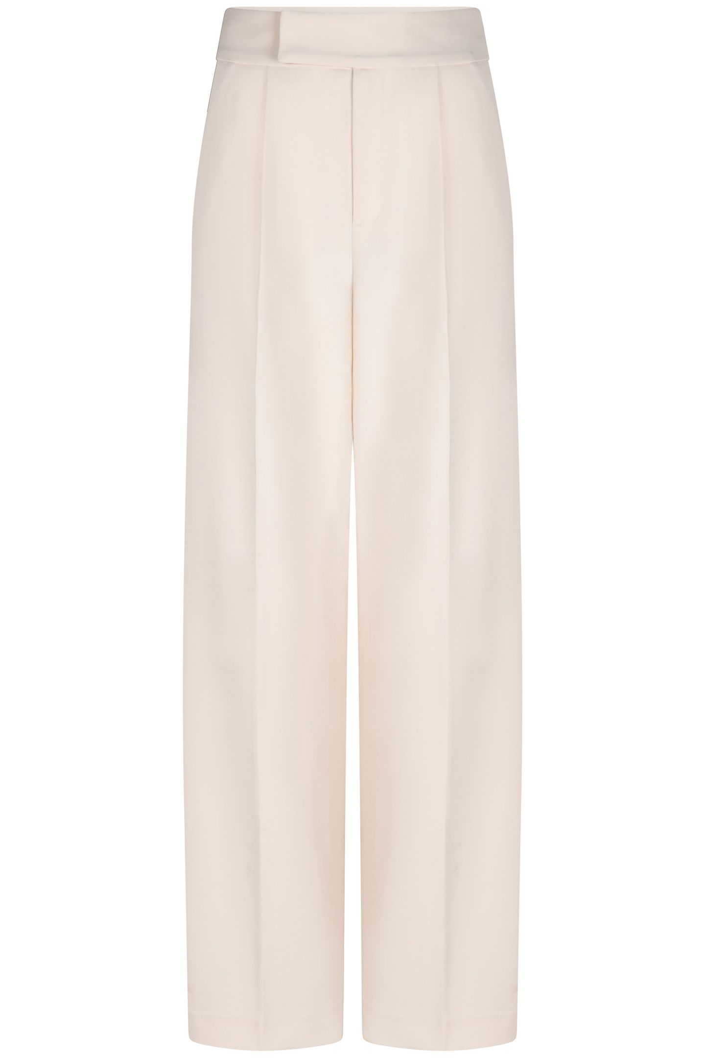 TROUSERS HIGH WAIST WIDE CITY BEIGE 5